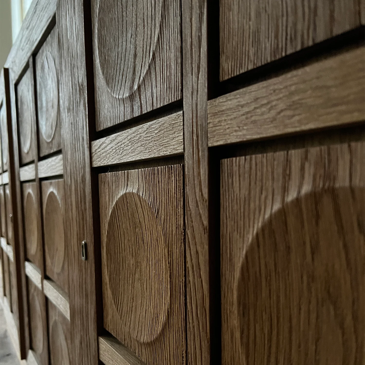 European Red Oak Sideboard (circa 1960's) - Image 3