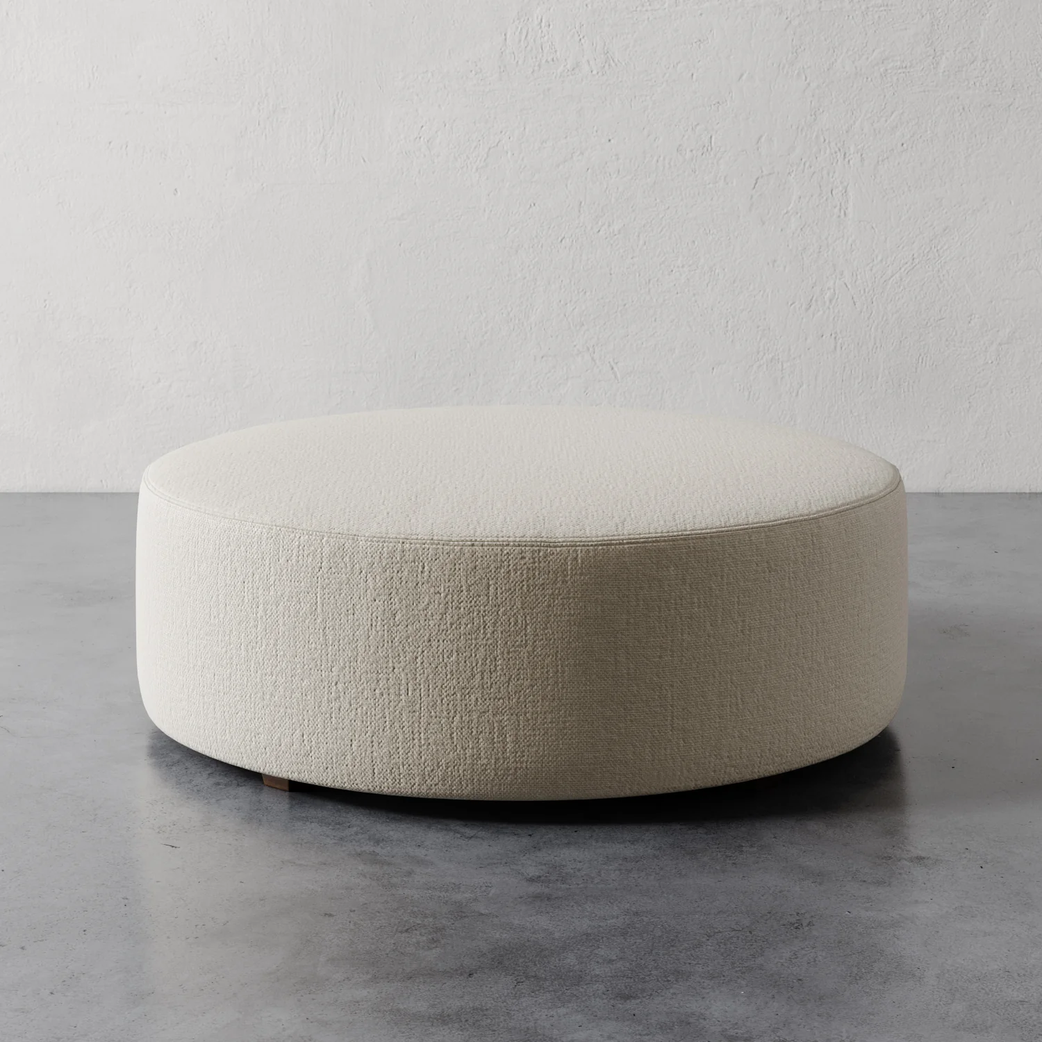 Fabien 48" Round Ottoman - Image 3