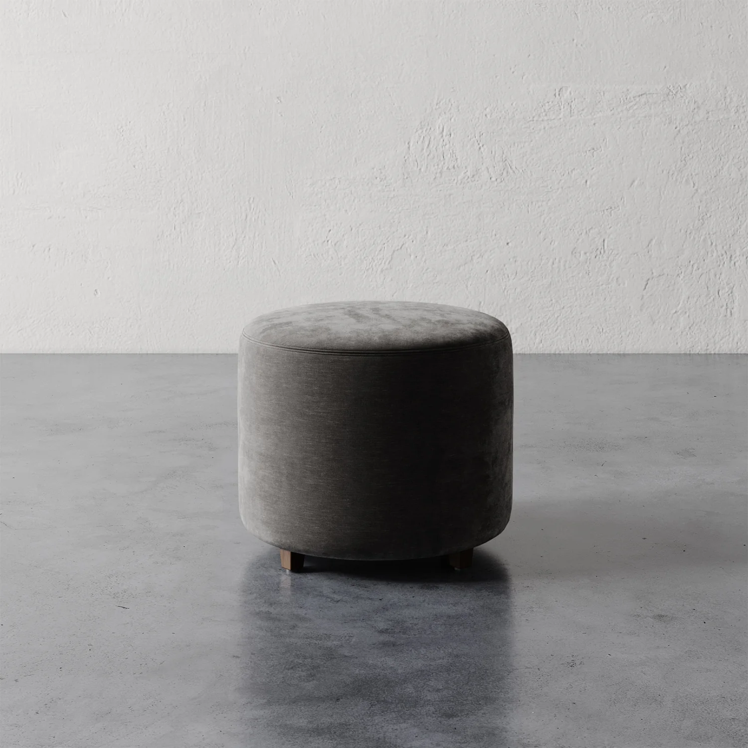 Fabien 22" Round Ottoman - Image 15