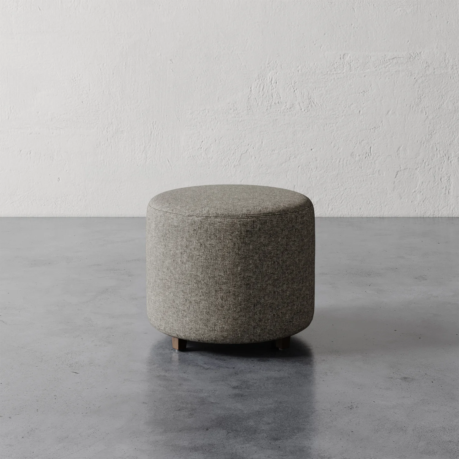 Fabien 22" Round Ottoman - Image 3