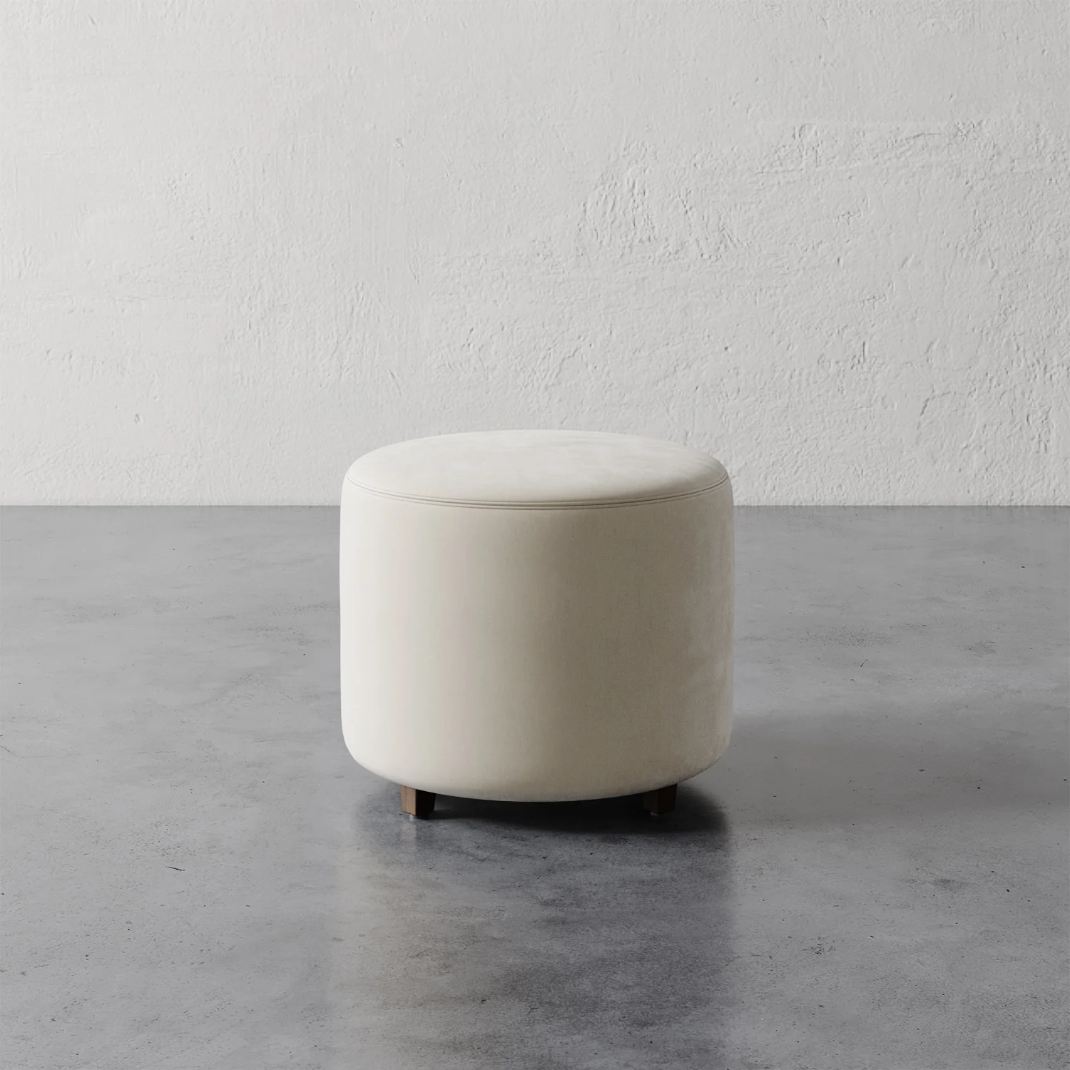 Fabien 22" Round Ottoman - Image 7
