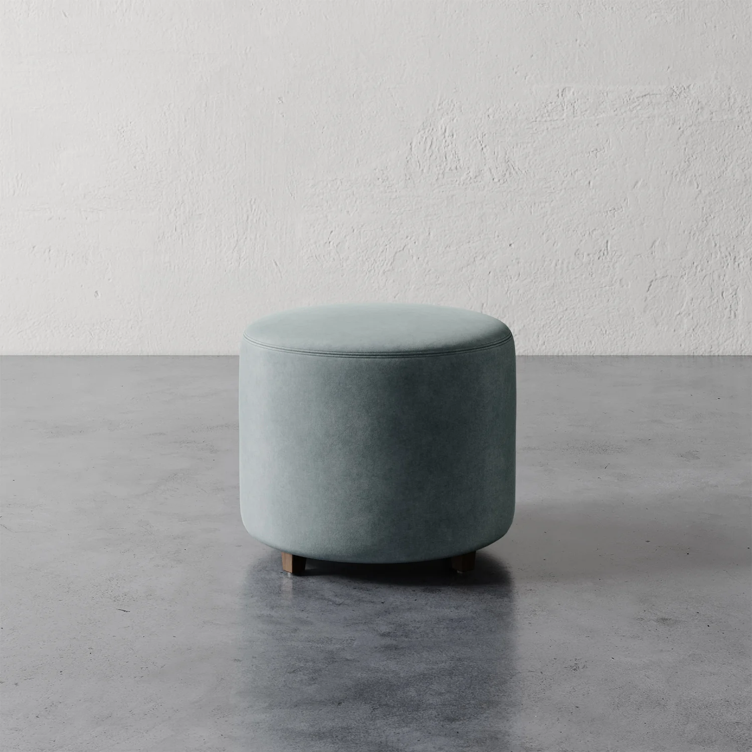 Fabien 22" Round Ottoman - Image 9