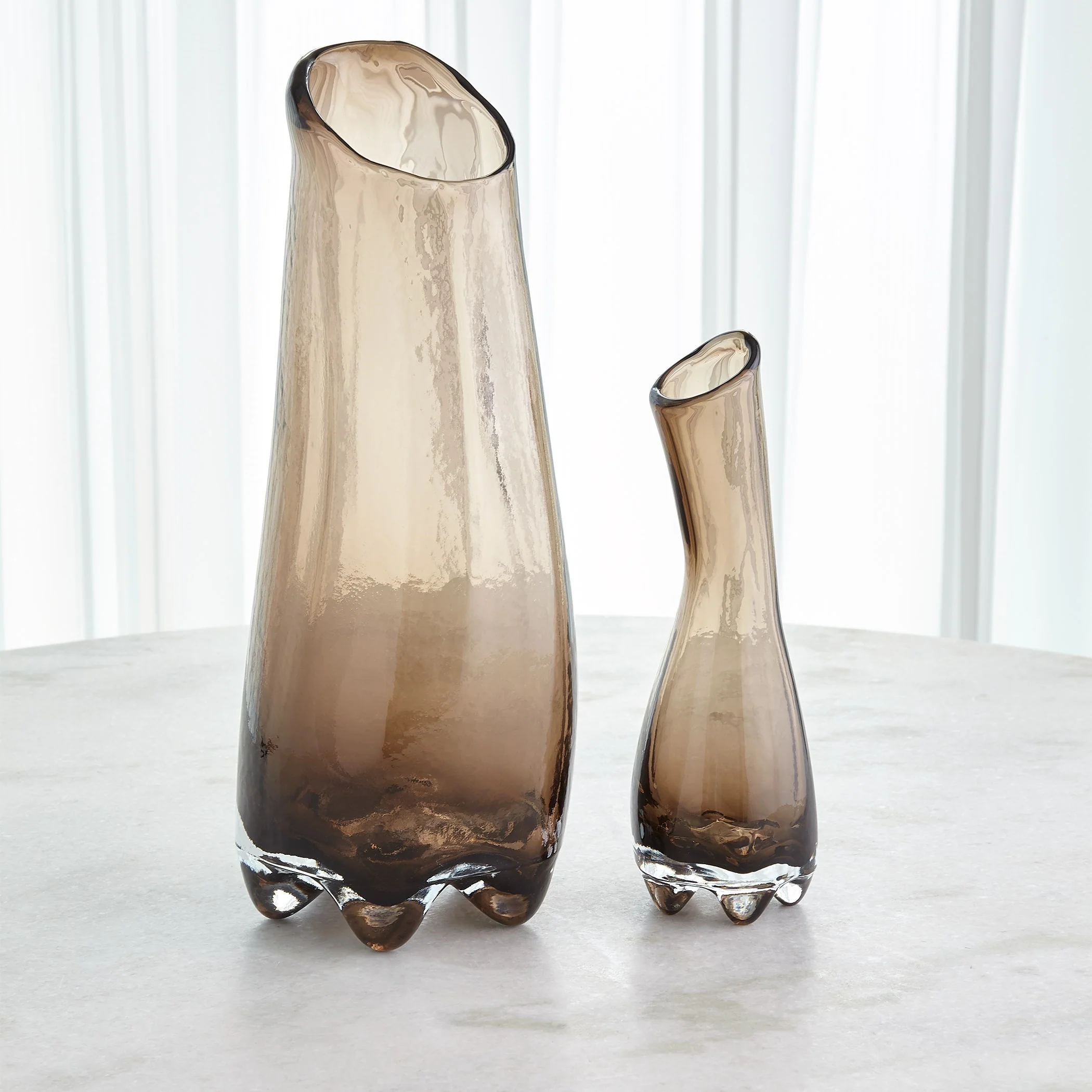Fleur de Verre Vases (Doré) - Image 4