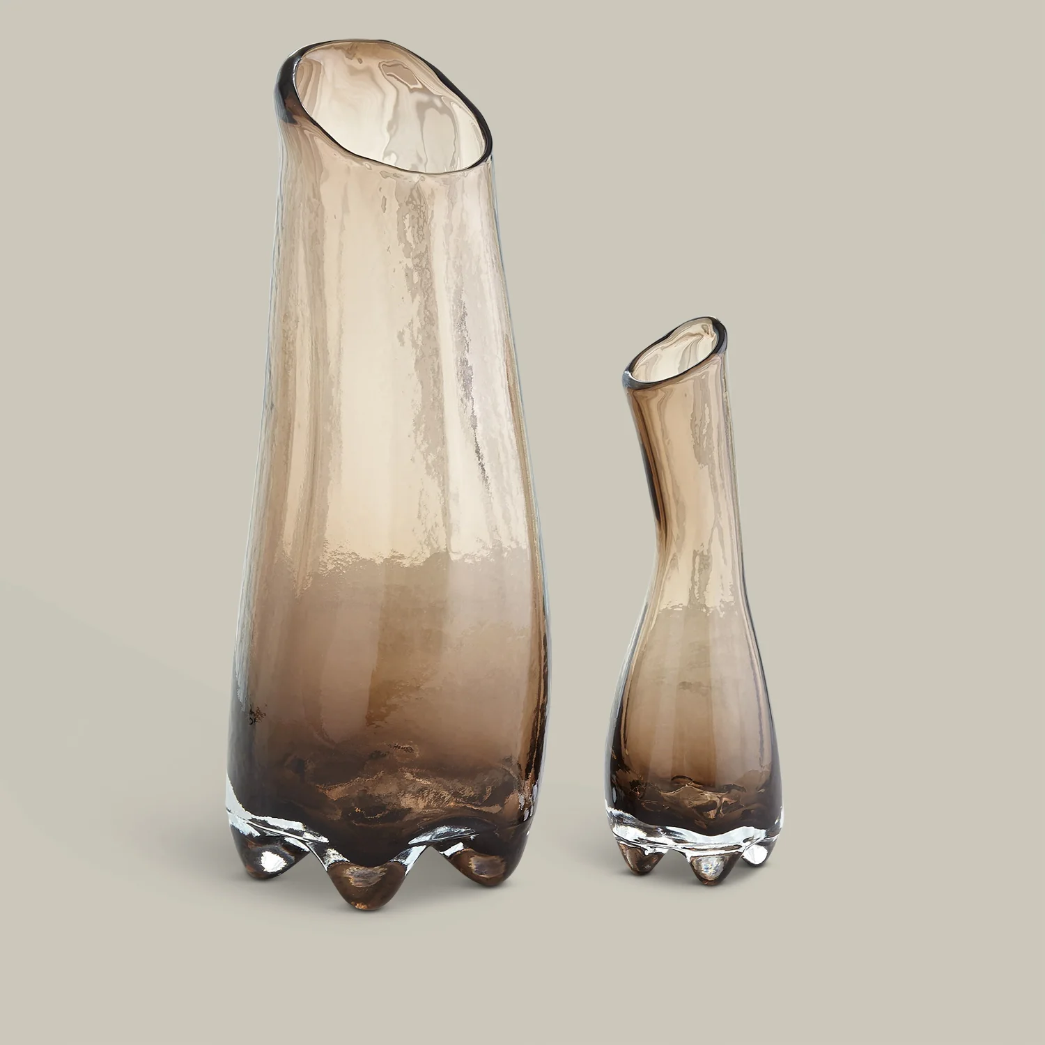 Fleur de Verre Vases (Doré) - Image 8