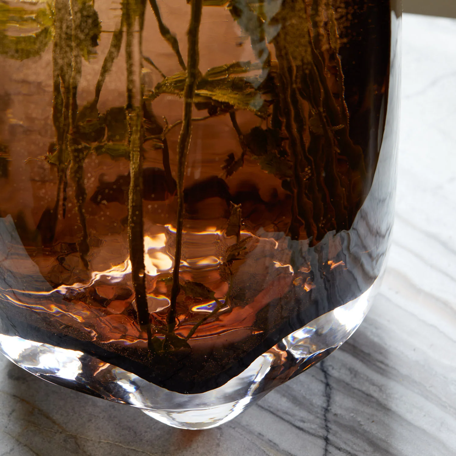 Fleur de Verre Vases (Doré) - Image 9