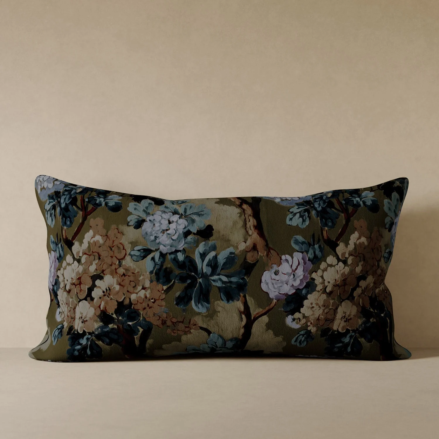 Folie Floral Velvet Pillow - Image 4