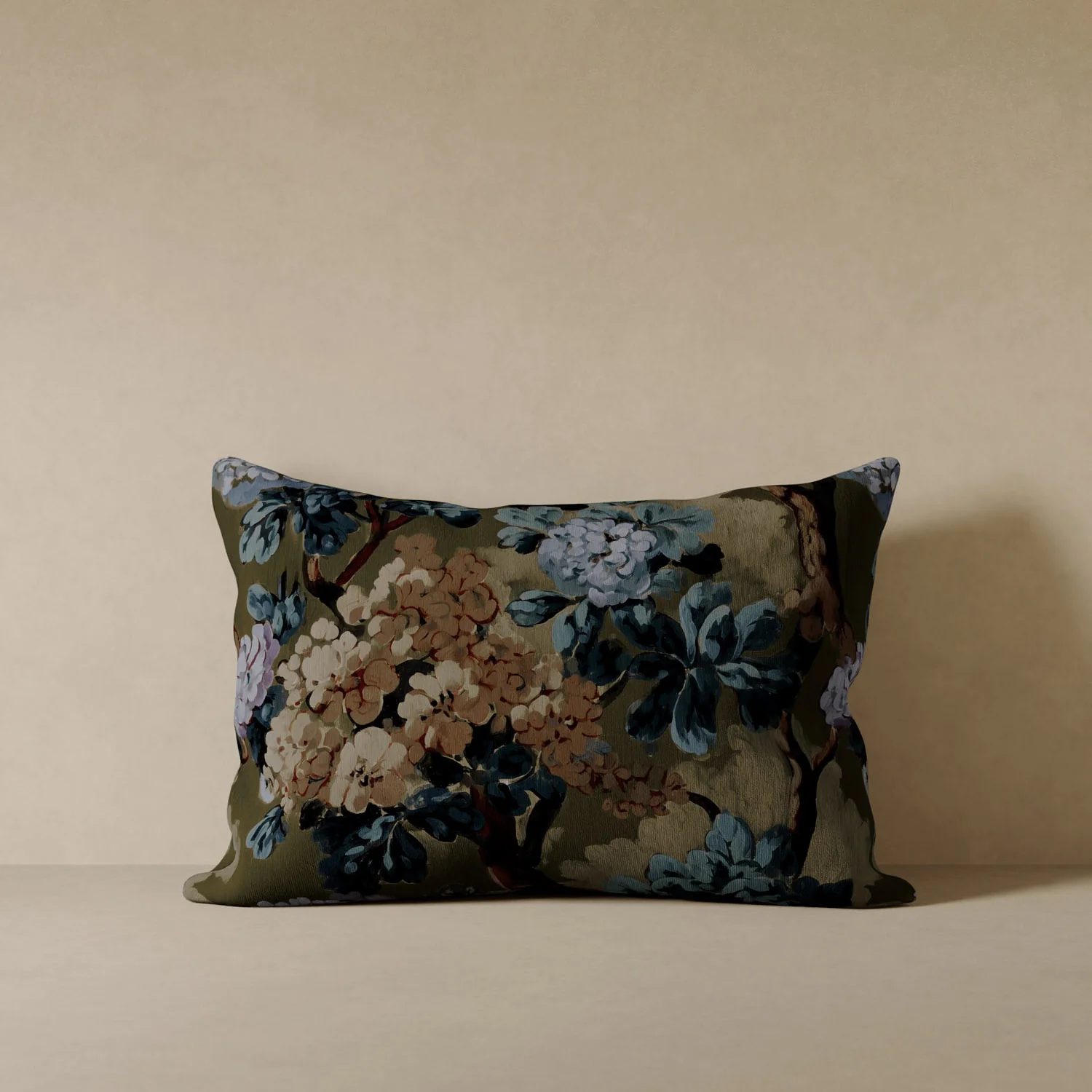 Folie Floral Velvet Pillow - Image 5