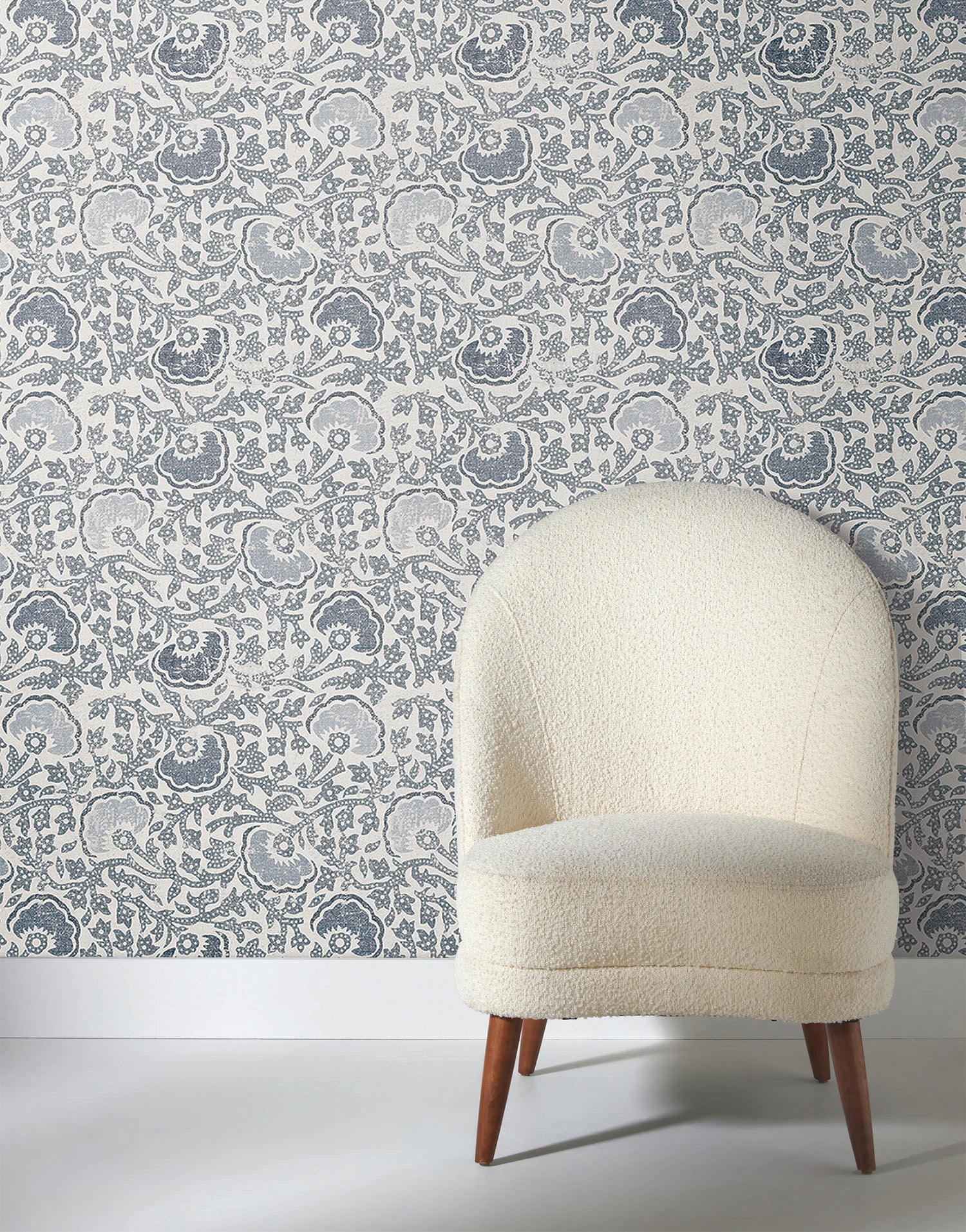 Fontaine Blue Wallpaper - Image 2