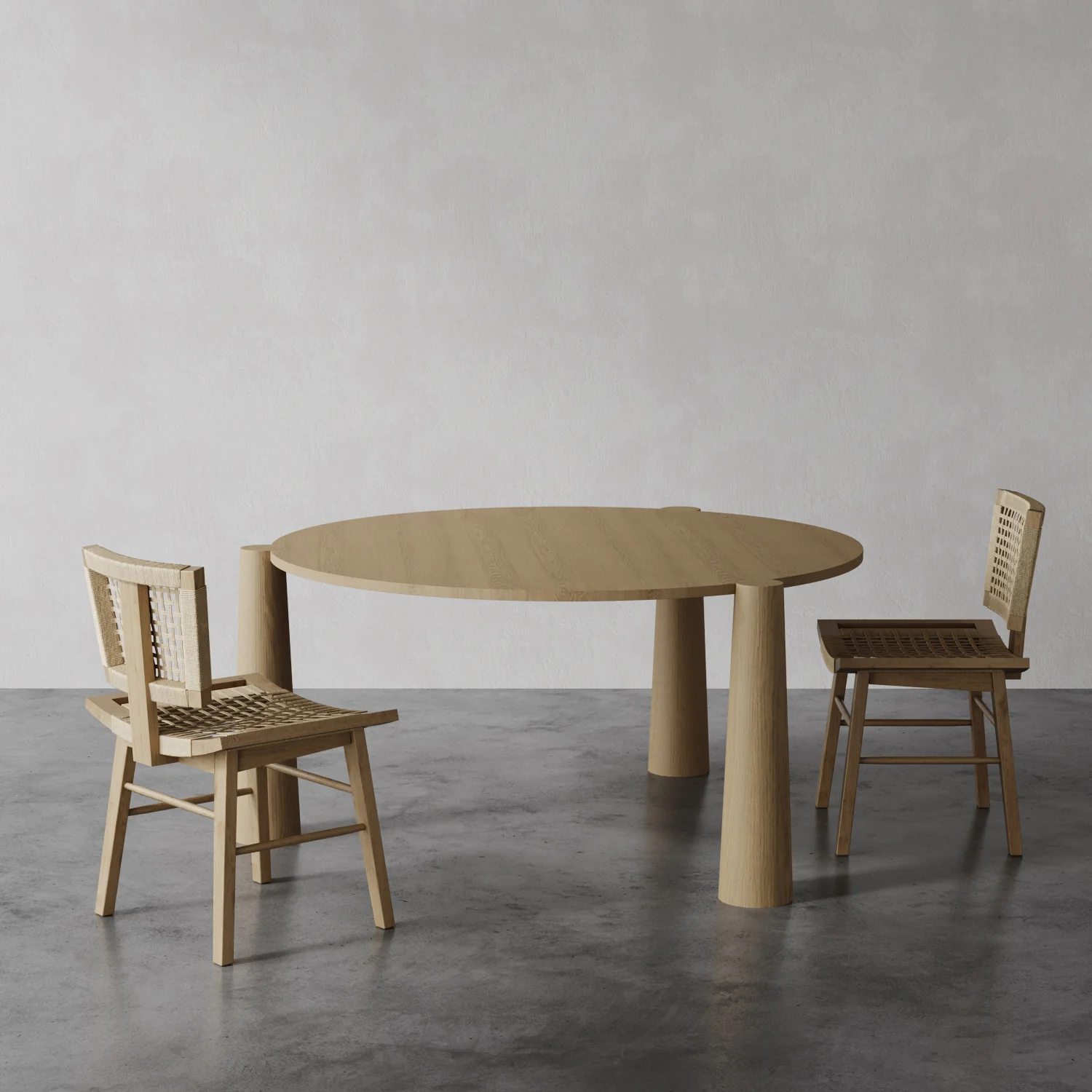 Girard Dining Table (Oak) - Image 5