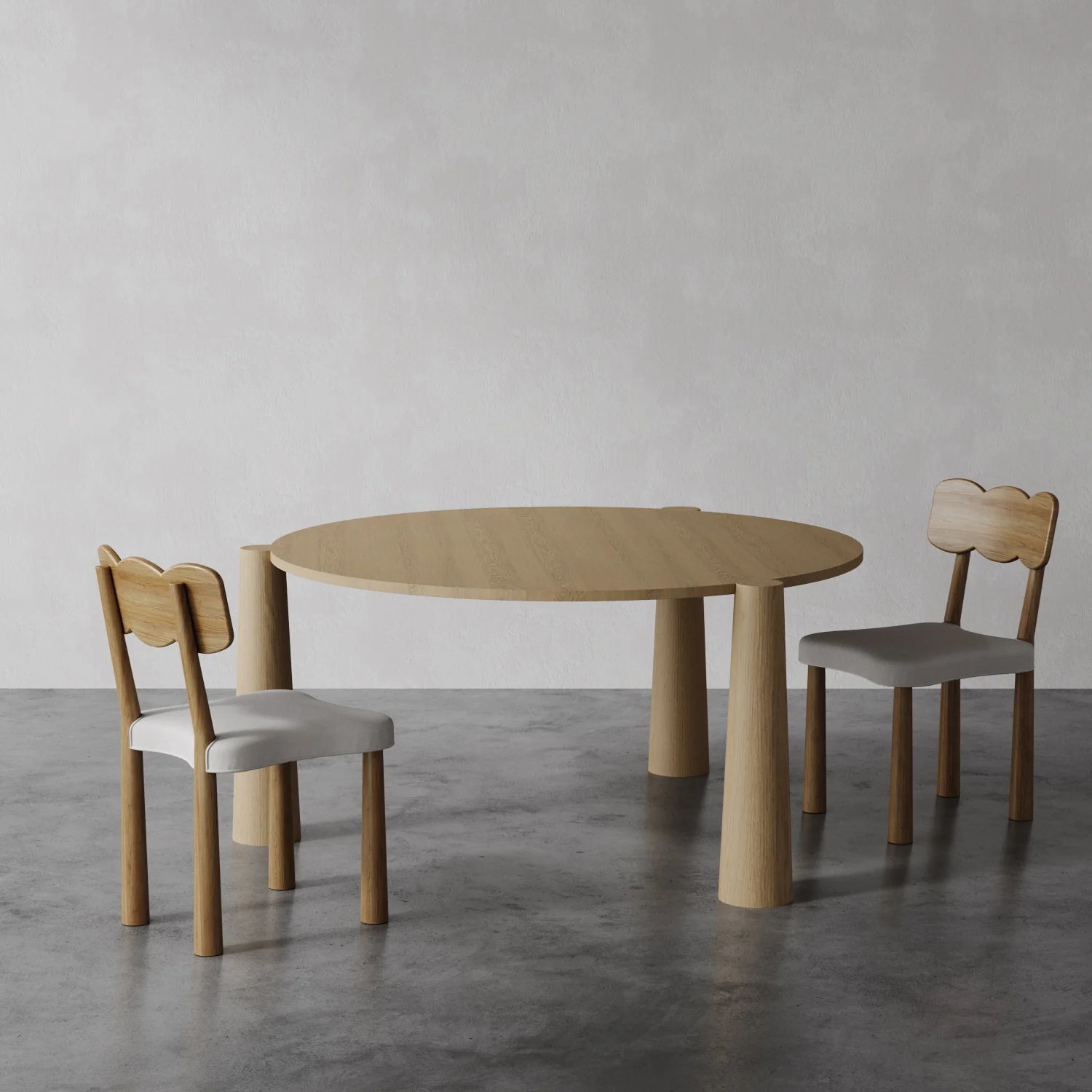 Girard Dining Table (Oak) - Image 6