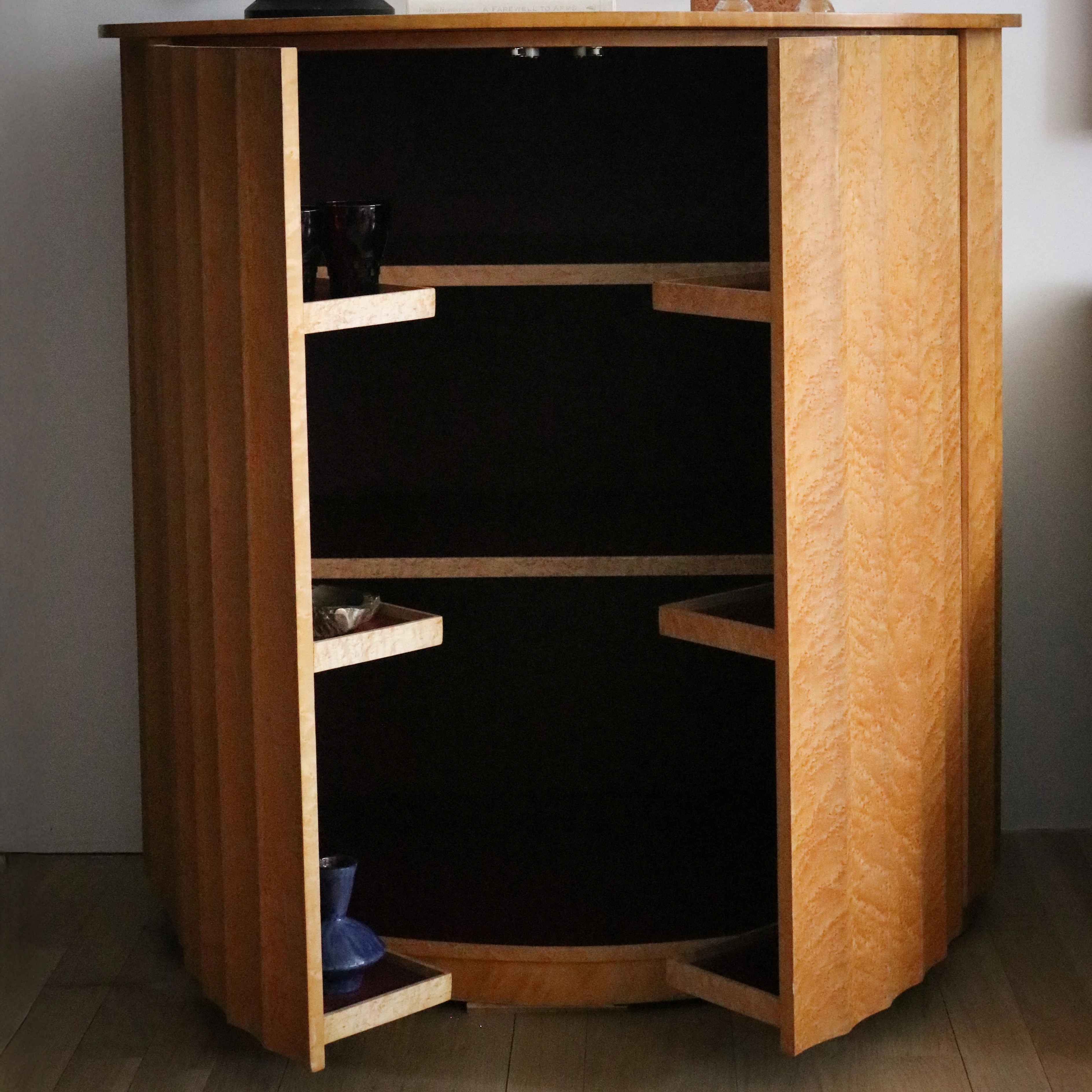Exquisite French Style 60's Dry Bar In The Manner of André Arbus - Image 3