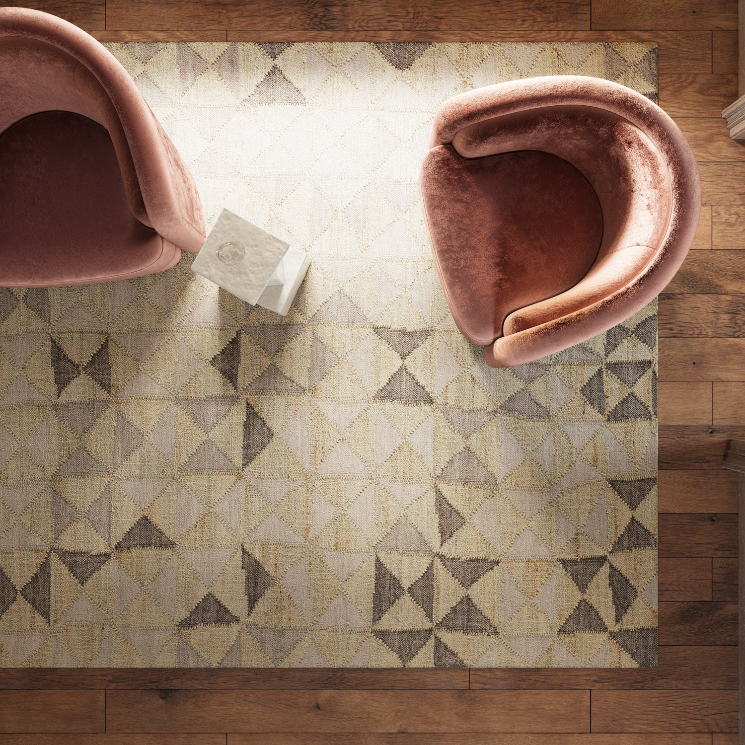 Gurara Chevrette Rug (Light Grey) - Image 8