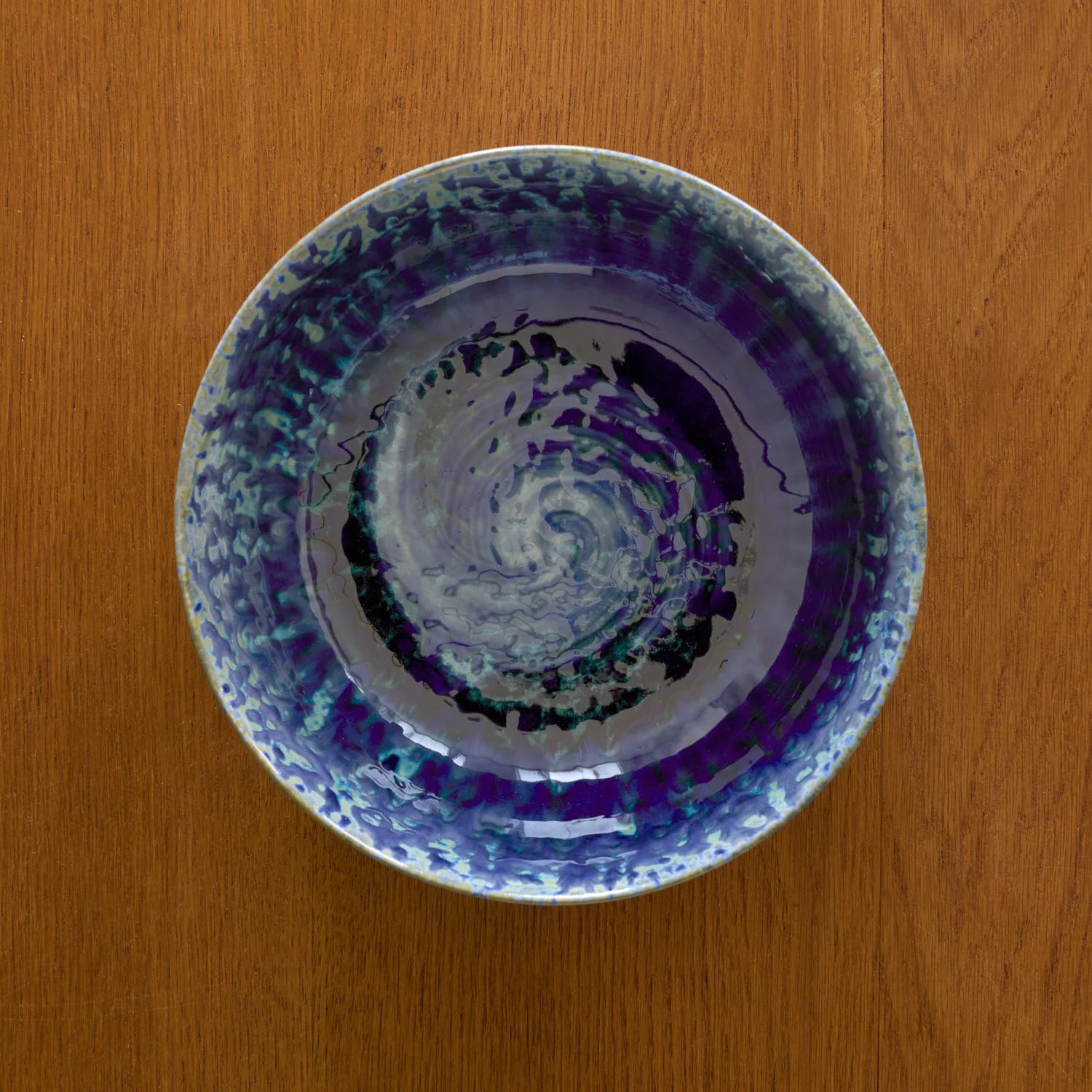 Hanami Stoneware Serving Bowl, Indigo, Set of Two - Image 3