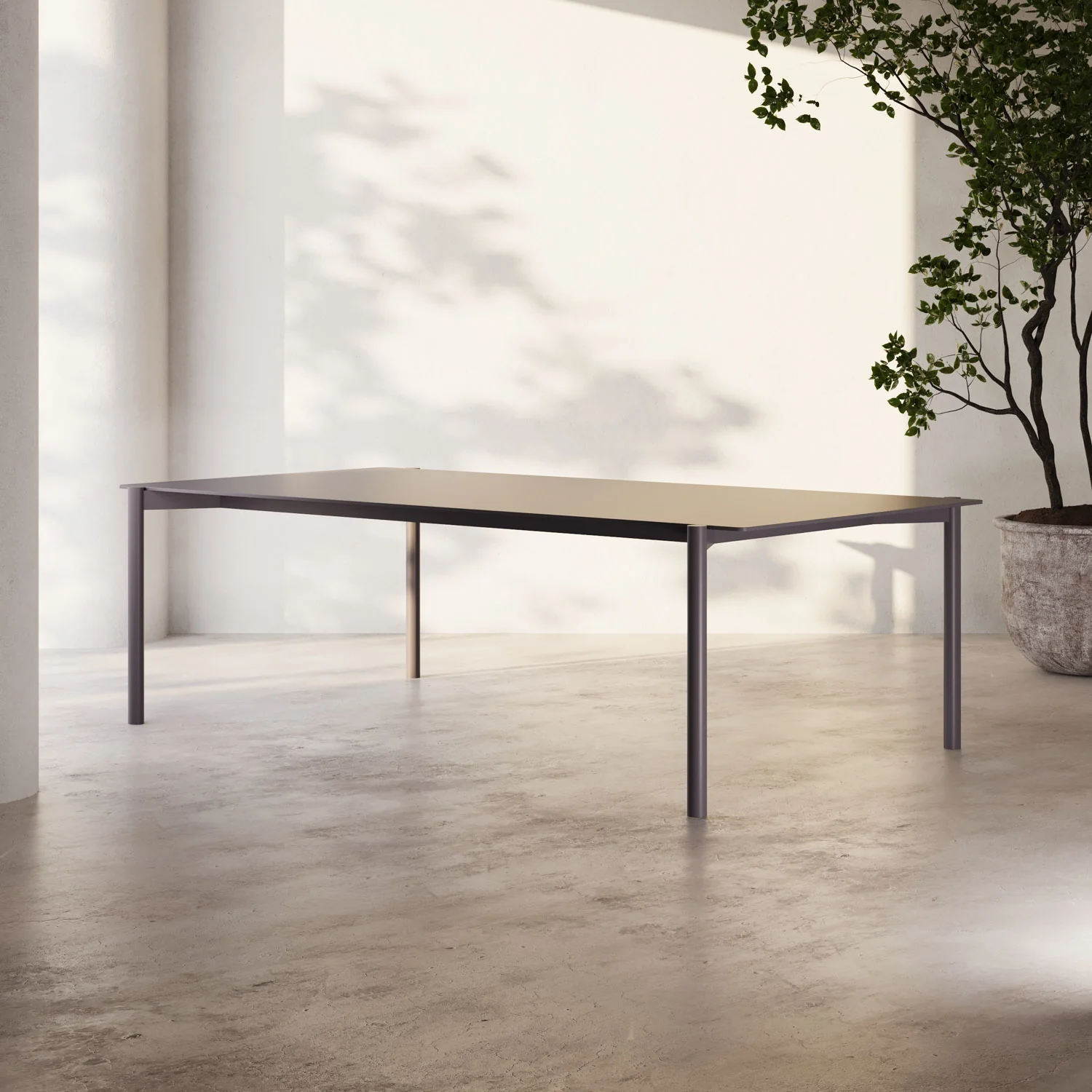 Hudson 84" Rectangular Dining Table - Image 2