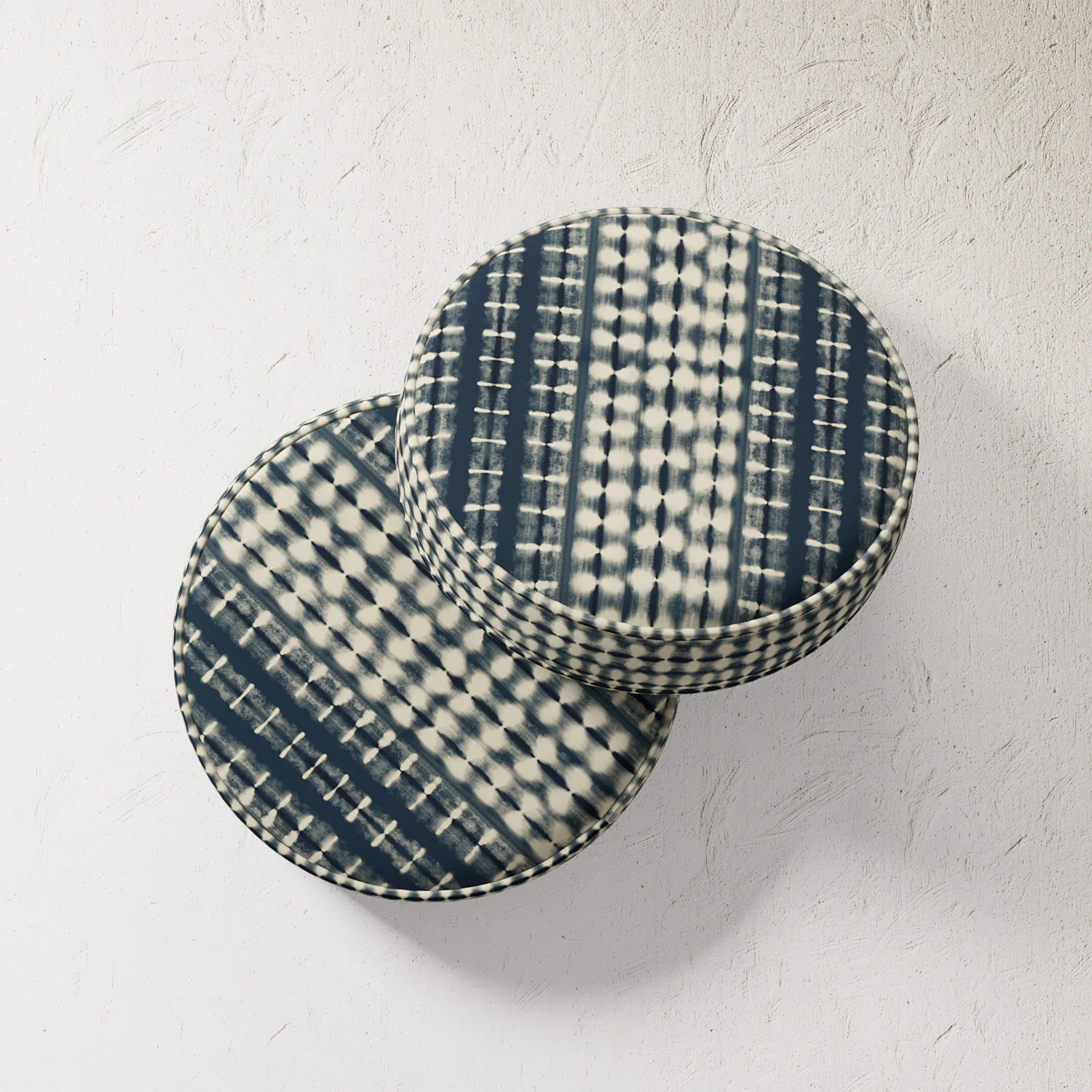 Outdoor Pillow - Indigo Shibori - Image 3