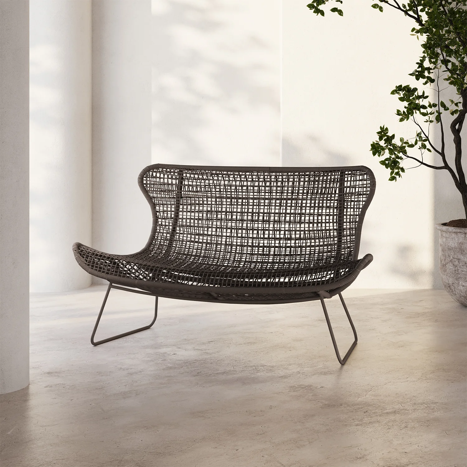 Jagger Woven 65" Love Seat - Image 3