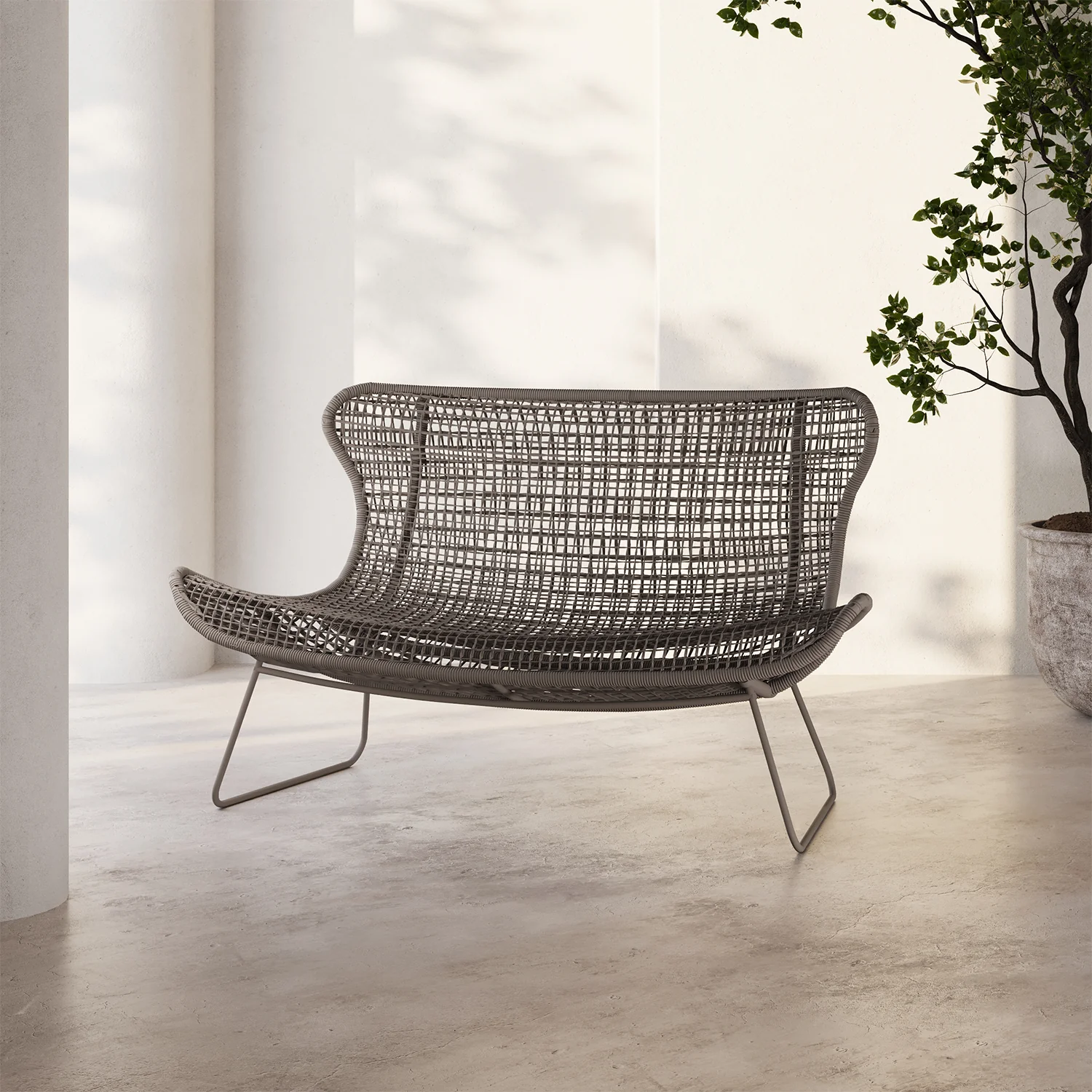 Jagger Woven 65" Love Seat - Image 4