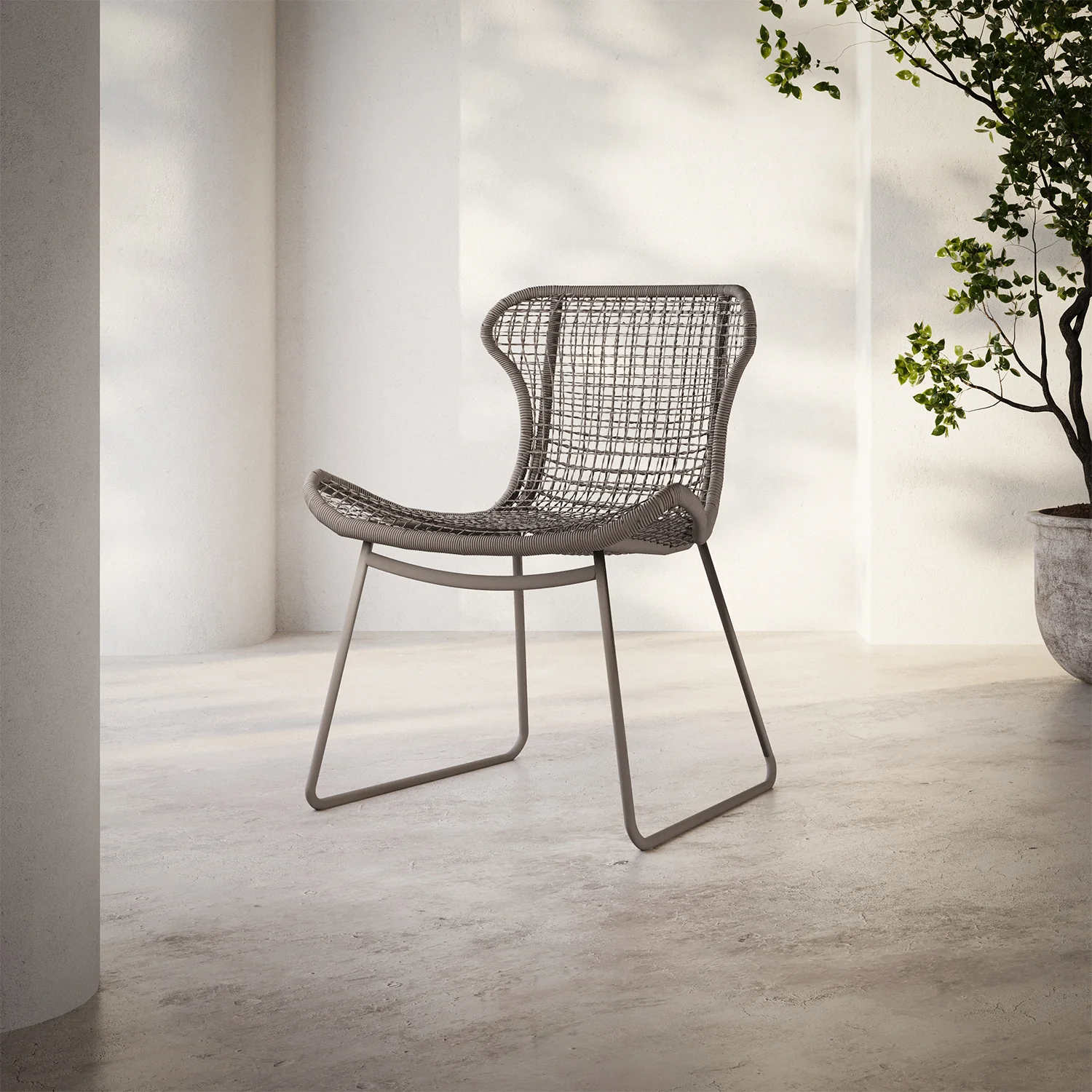 Jagger Woven Dining Chair - Image 3