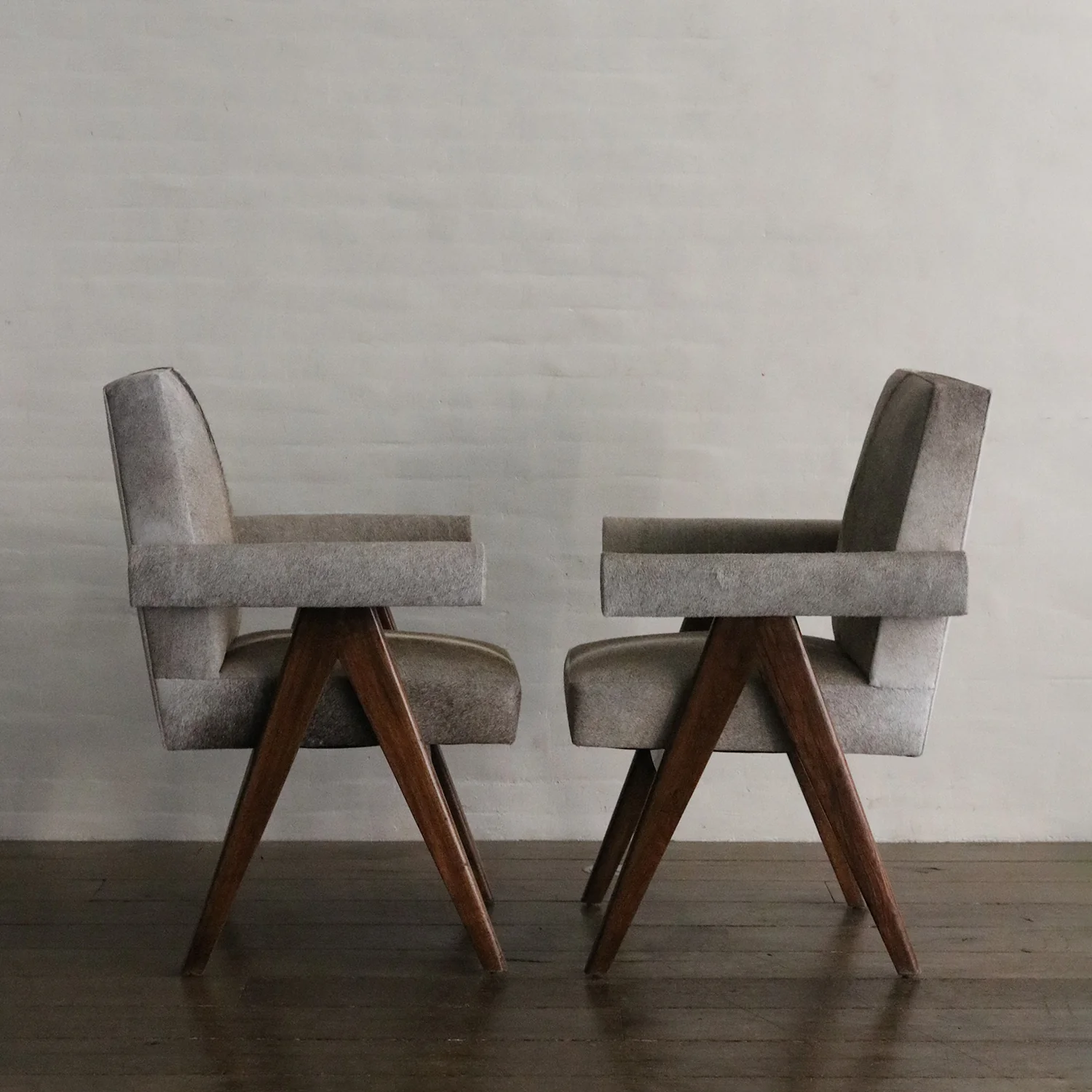 Senate-Committee Arm Chair by Pierre Jeanneret (ca. 1950-1959) - Image 4
