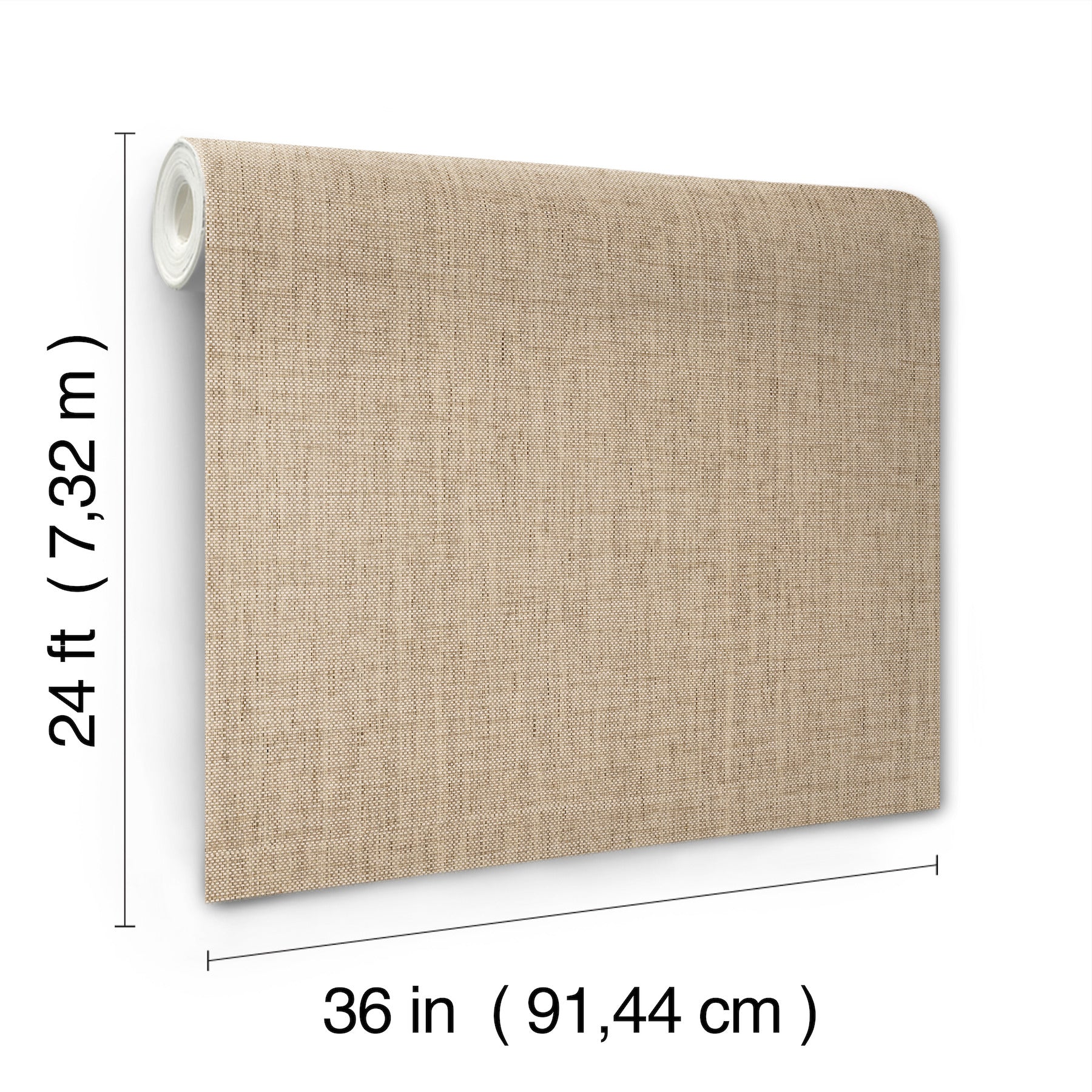 Kami Mushroom Paperweave Wallpaper - Image 3