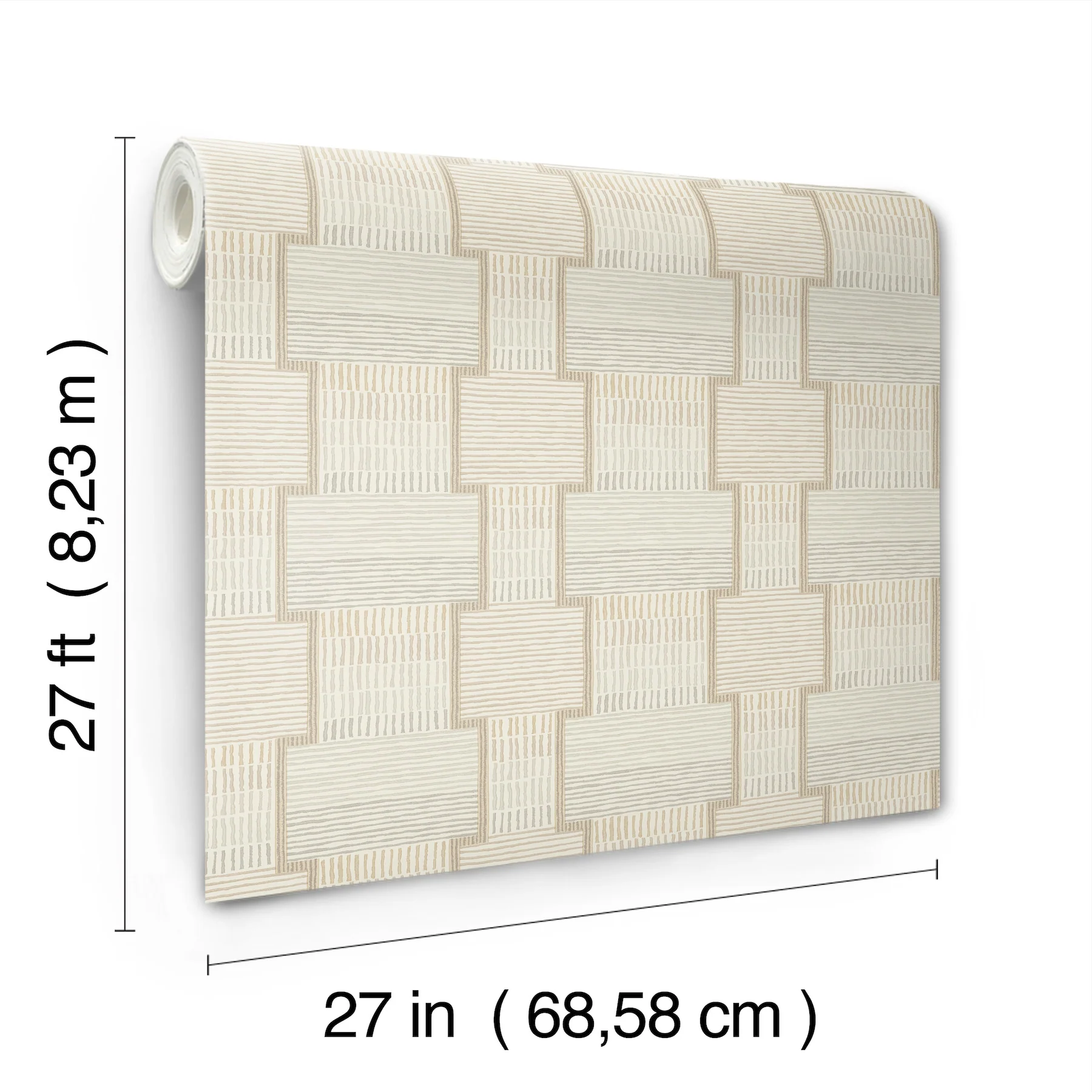 La Broderie Beige Wallpaper - Image 4