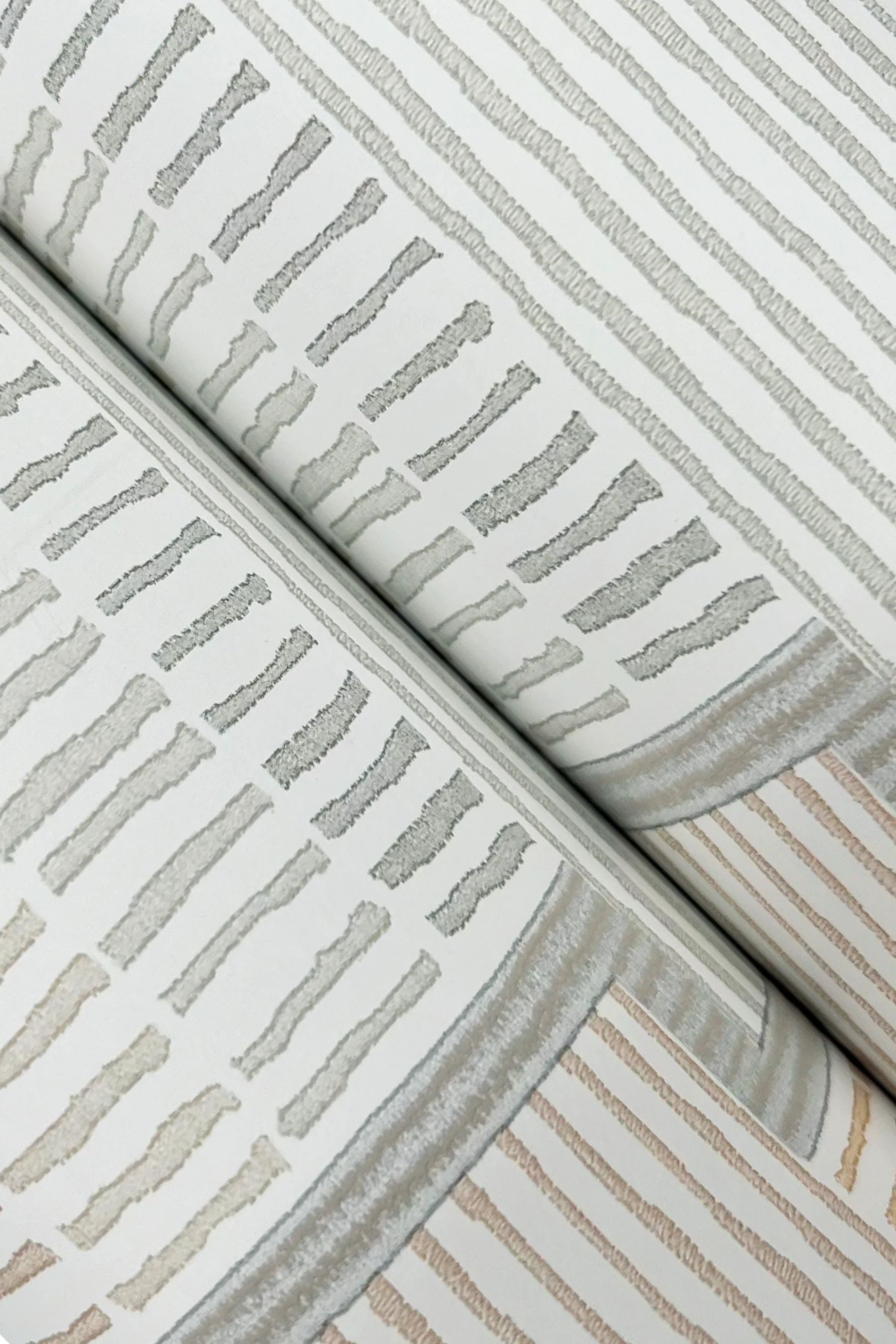 La Broderie Grey Wallpaper - Image 3