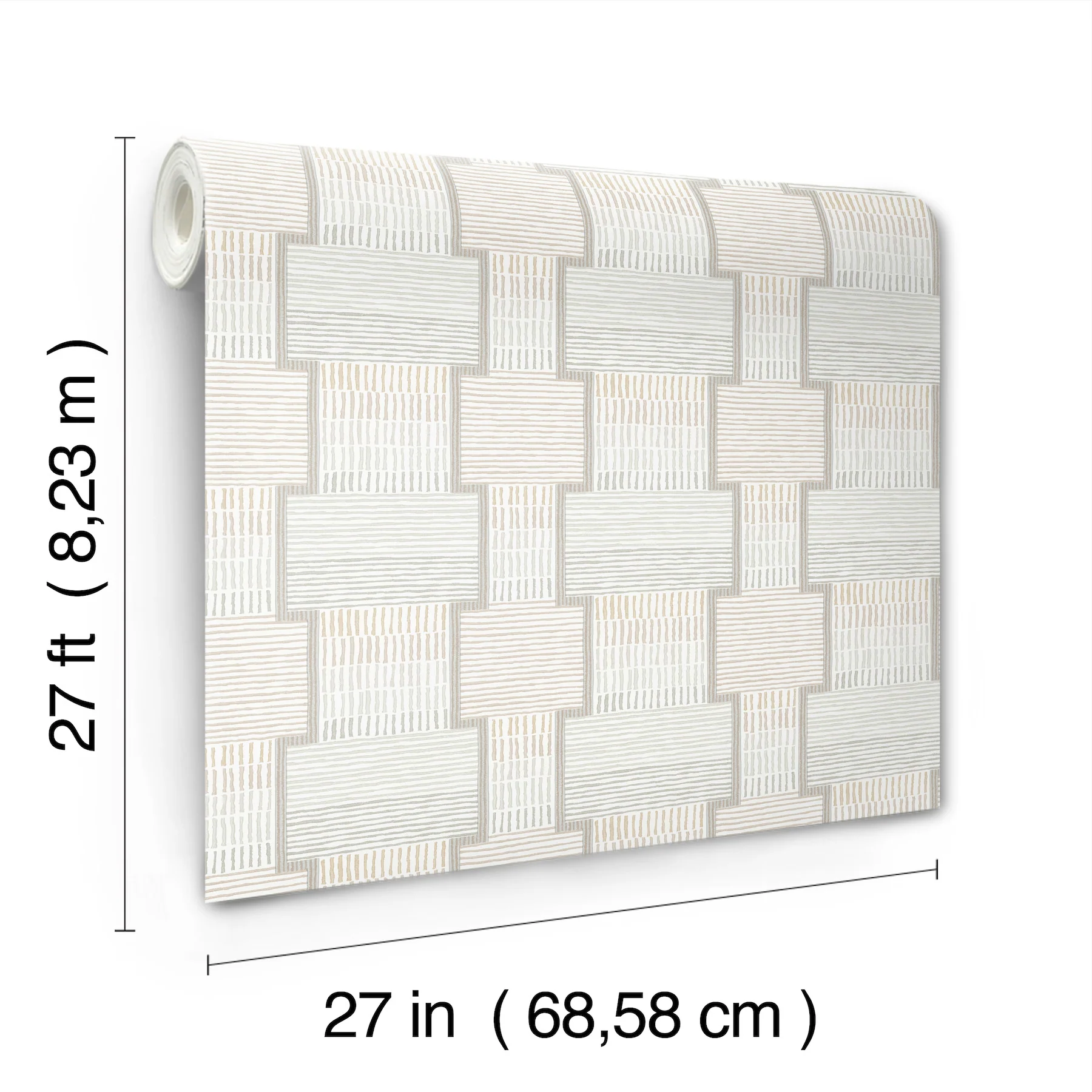 La Broderie Grey Wallpaper - Image 4