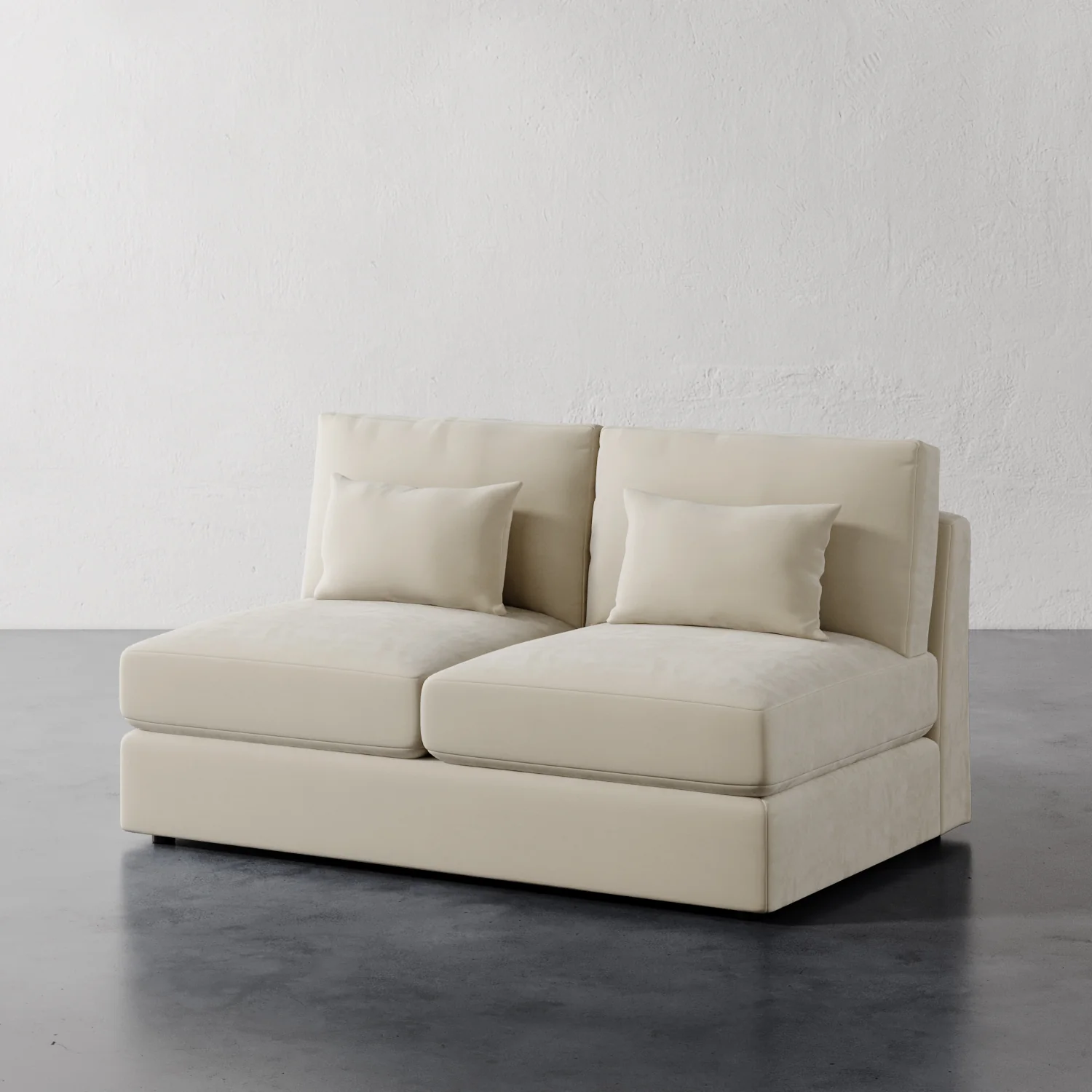 Lacroix Armless Loveseat - Image 3