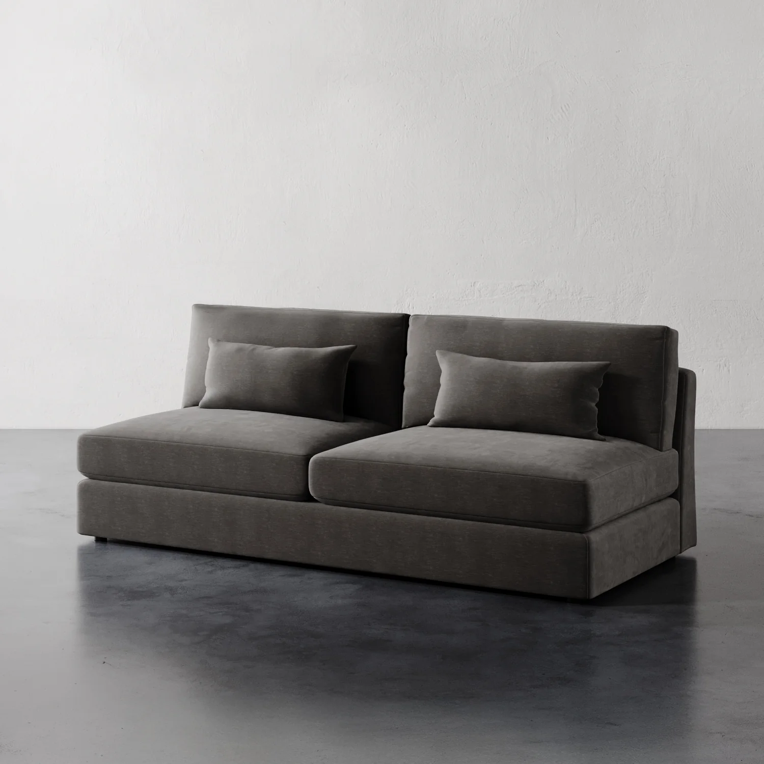 Lacroix Armless Sofa - Image 2