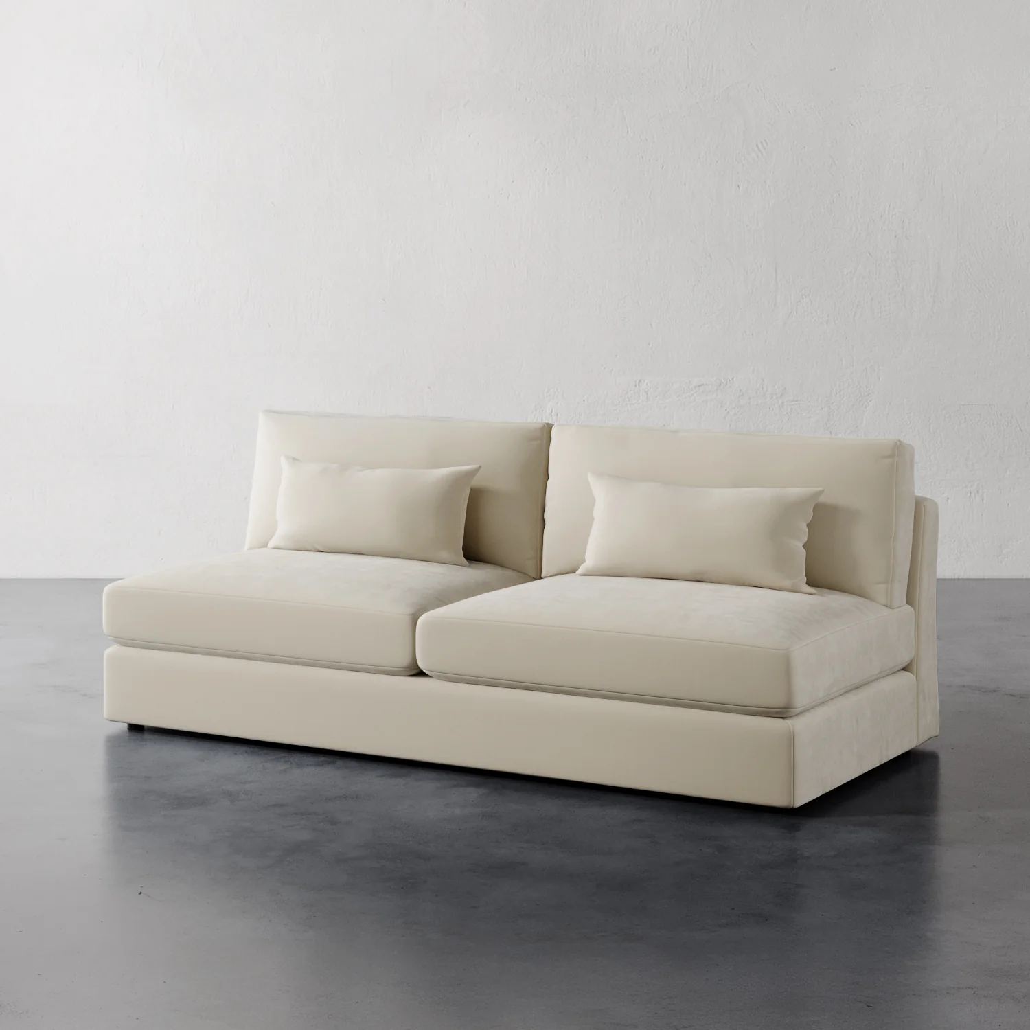 Lacroix Armless Sofa - Image 3