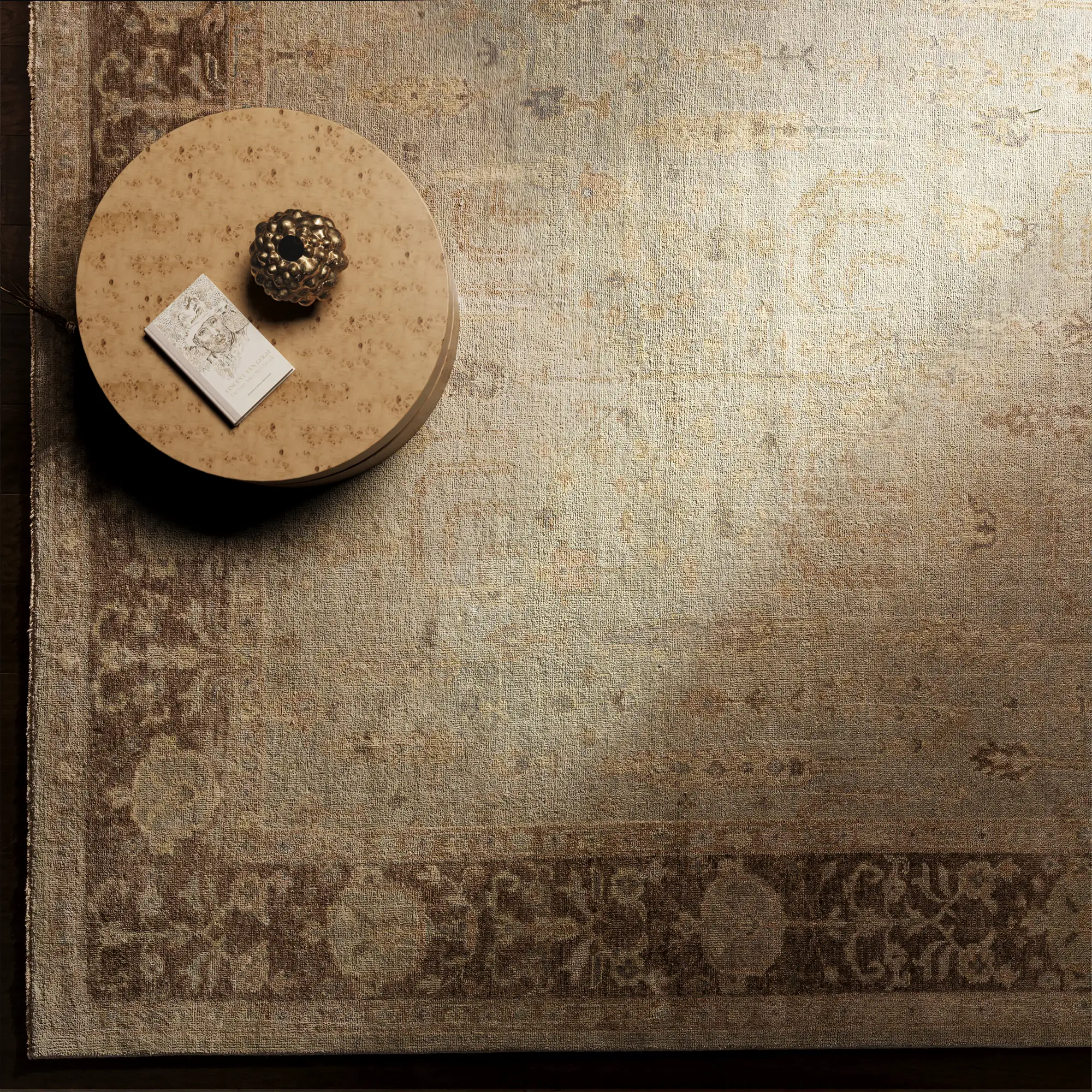 Lafleur Serein Handmade Wool Rug - Image 4