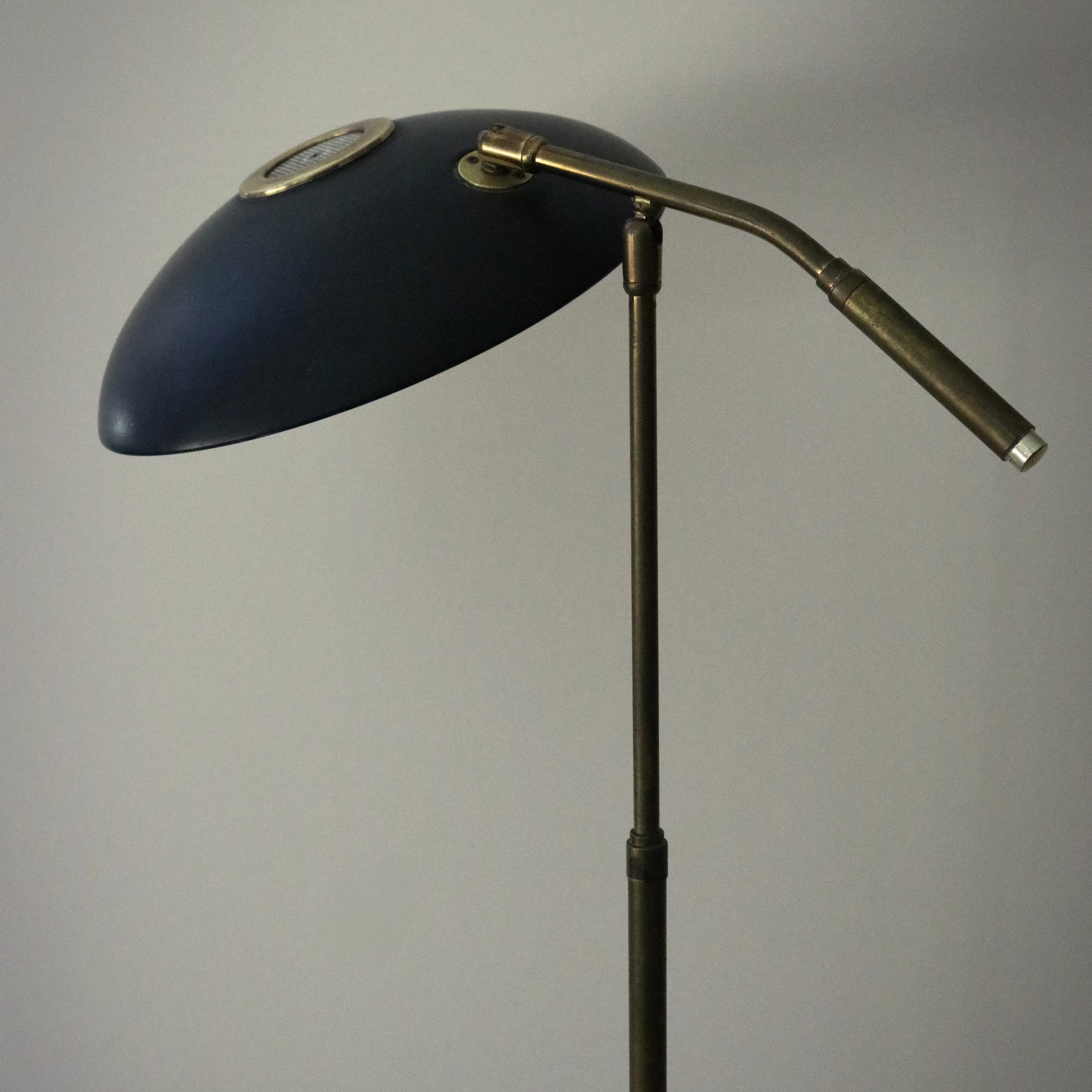 Masterful Mid-Century Black and Brass Lighting by Gerald Thurston for Lightolier - Image 3