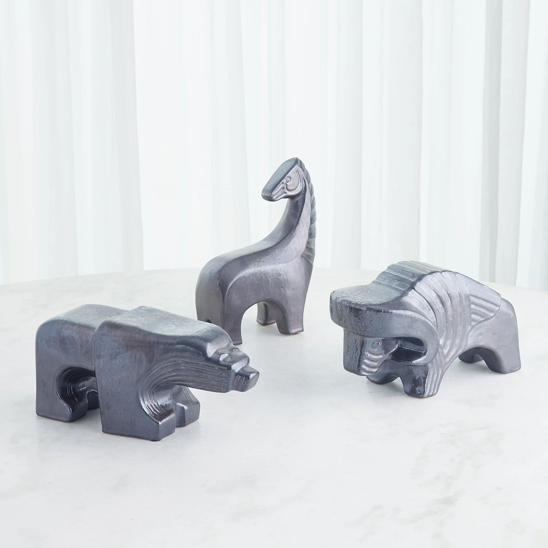 Les Animaux: Bison (Antique Bronze) - Image 2