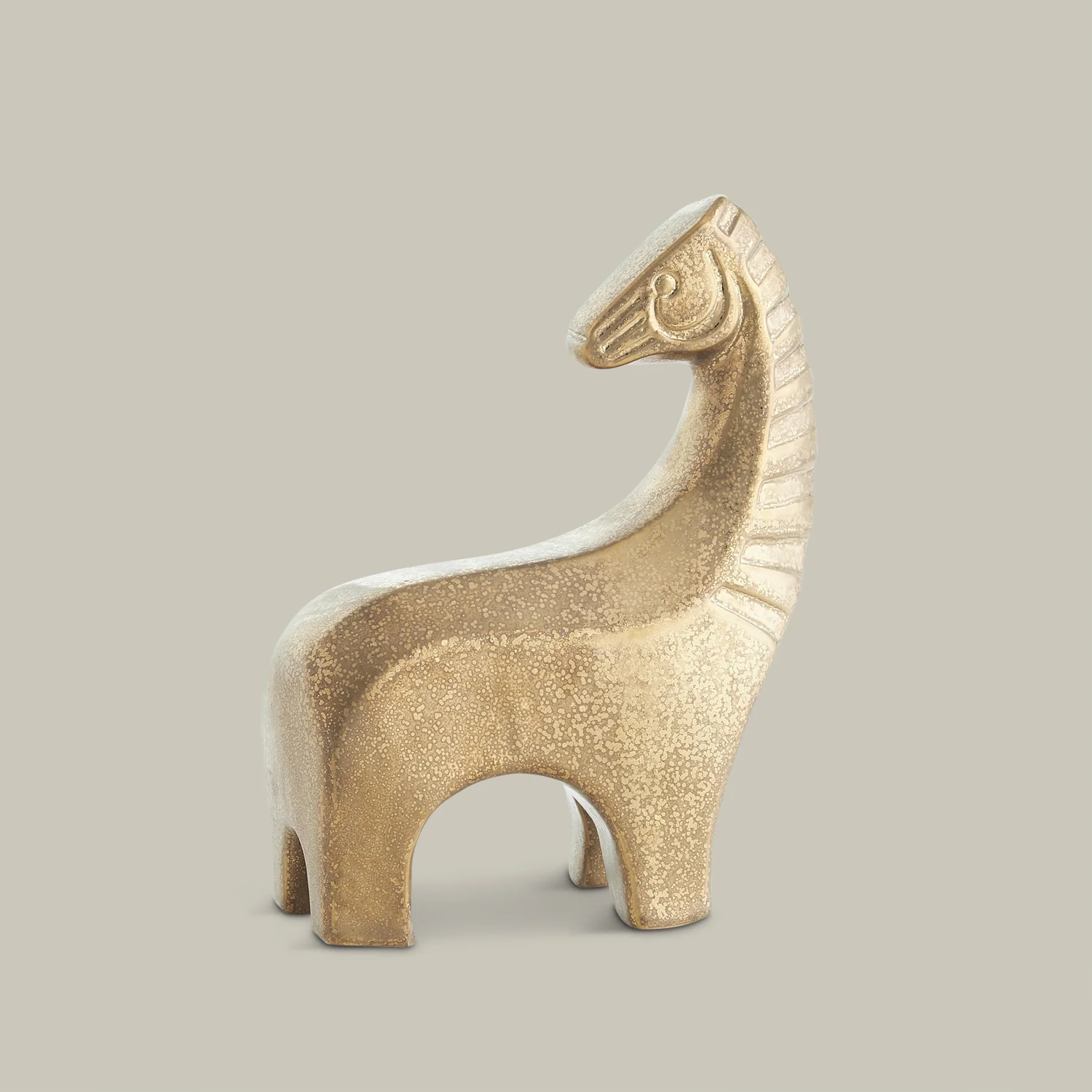 Les Animaux: Cheval (Antique Gold) - Image 2