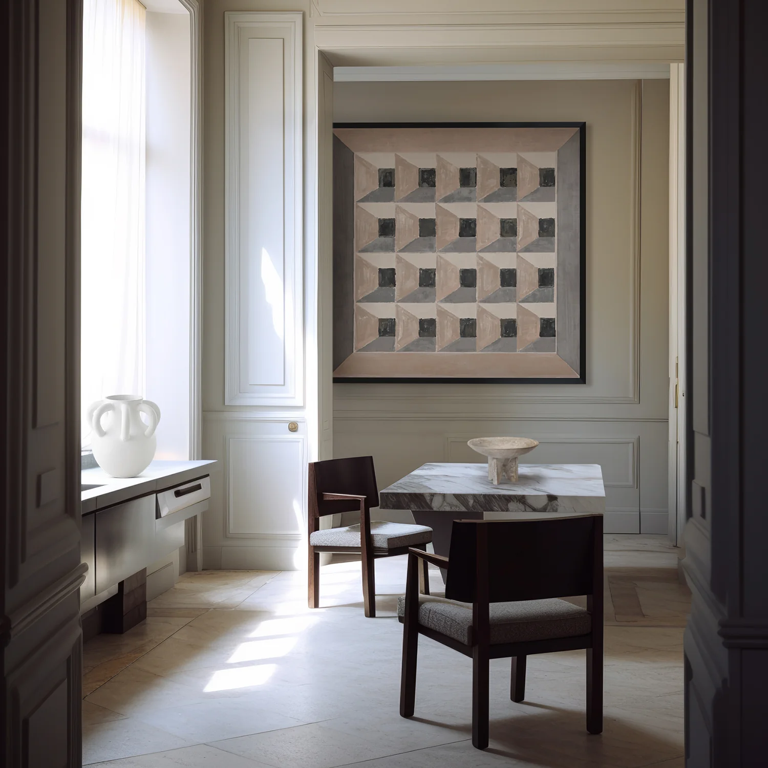 Les Cubes 2 Limited Edition Art Print - Image 3