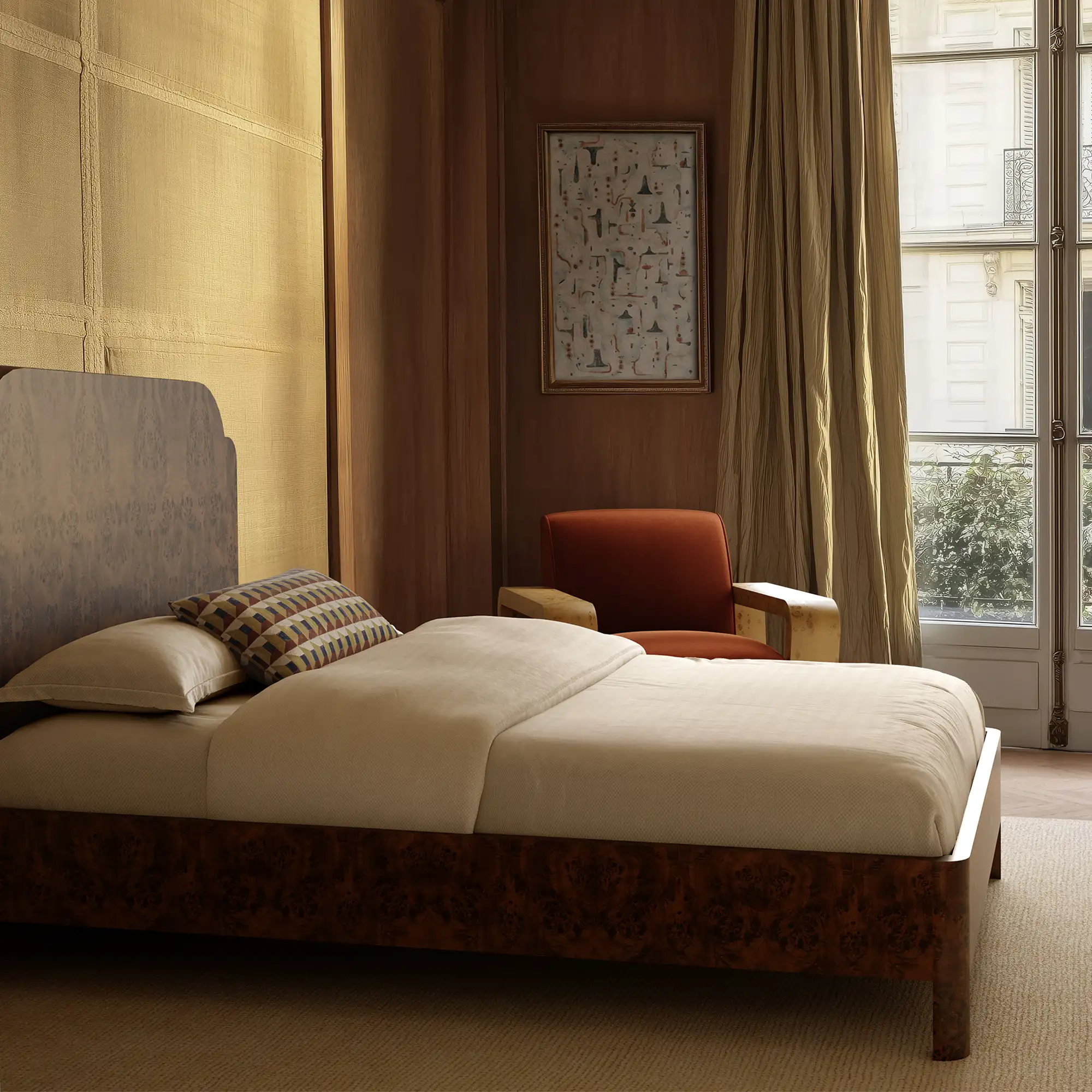Les Cubes Velvet Pillow - Image 3