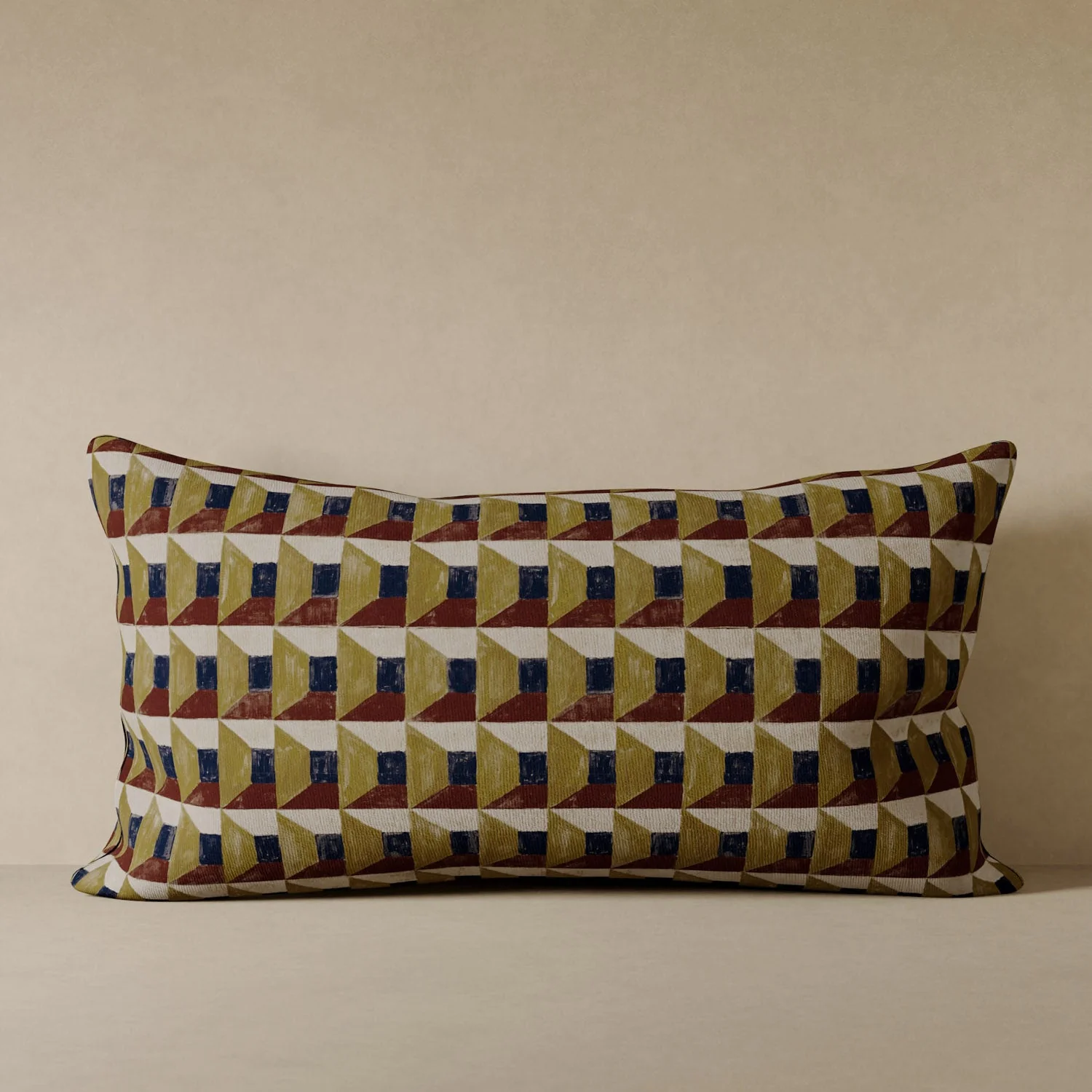 Les Cubes Velvet Pillow - Image 4