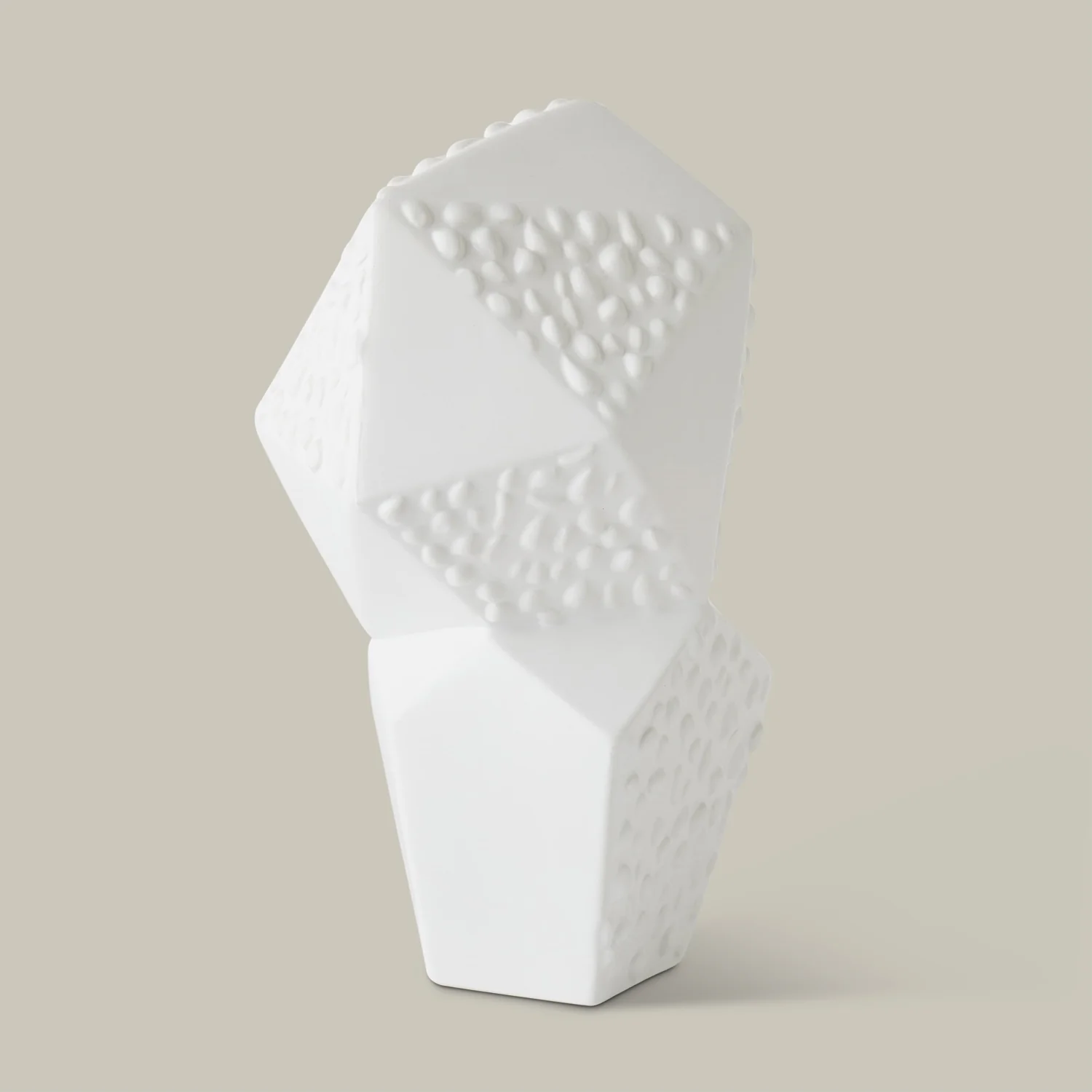 Les Facettes Sculpture (Matte White) - Image 5