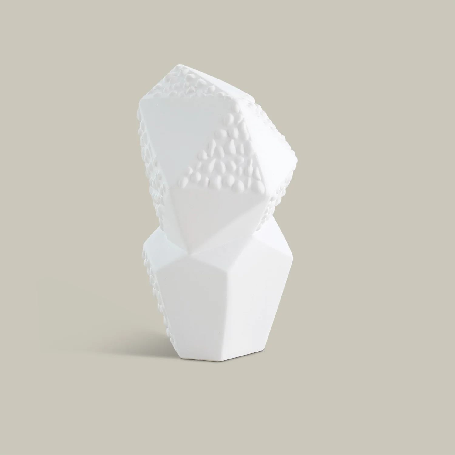 Les Facettes Sculpture (Matte White) - Image 6