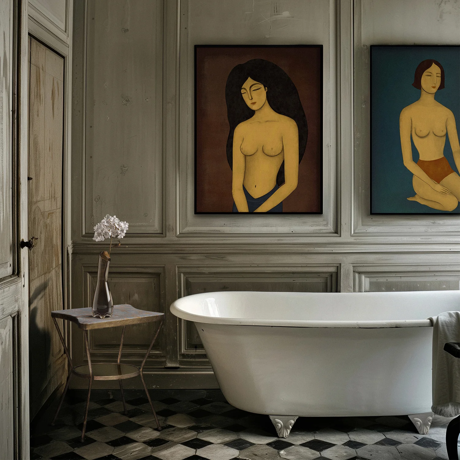 Les Femmes Trois Limited Edition Art Print - Image 4
