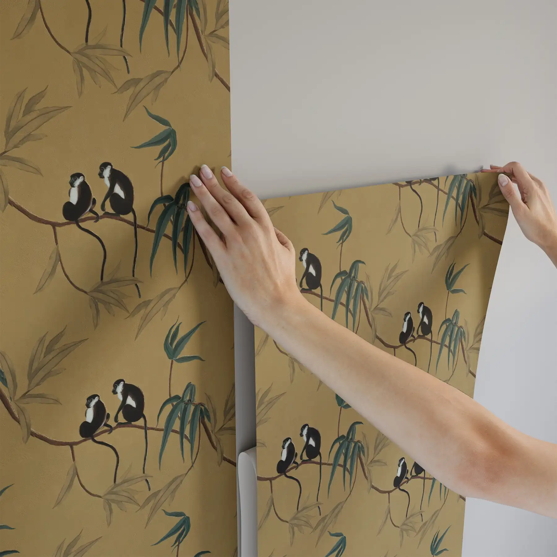 Les Singes Wallpaper - Image 3