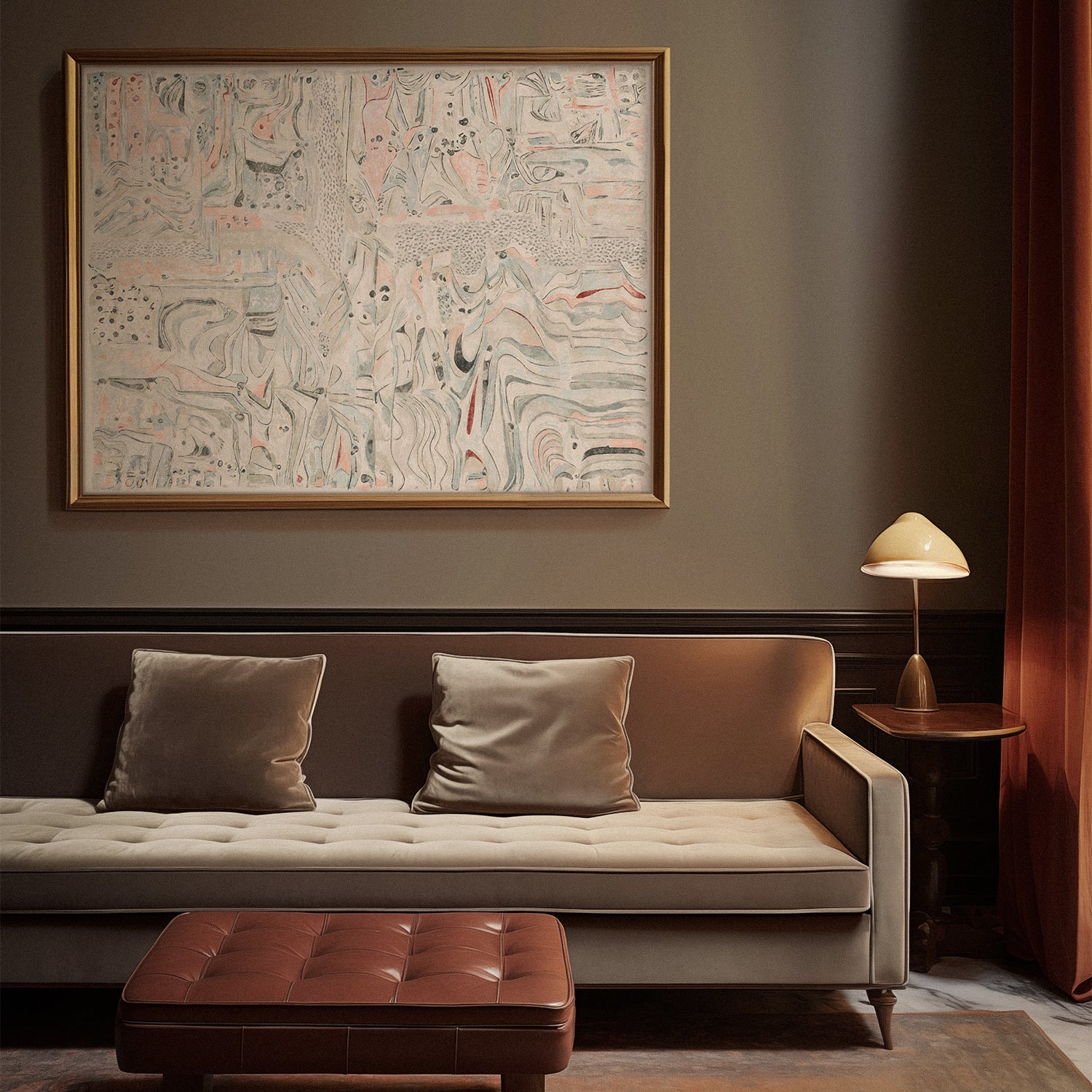 Les Terrains - Londres Limited Edition Art Print - Image 3