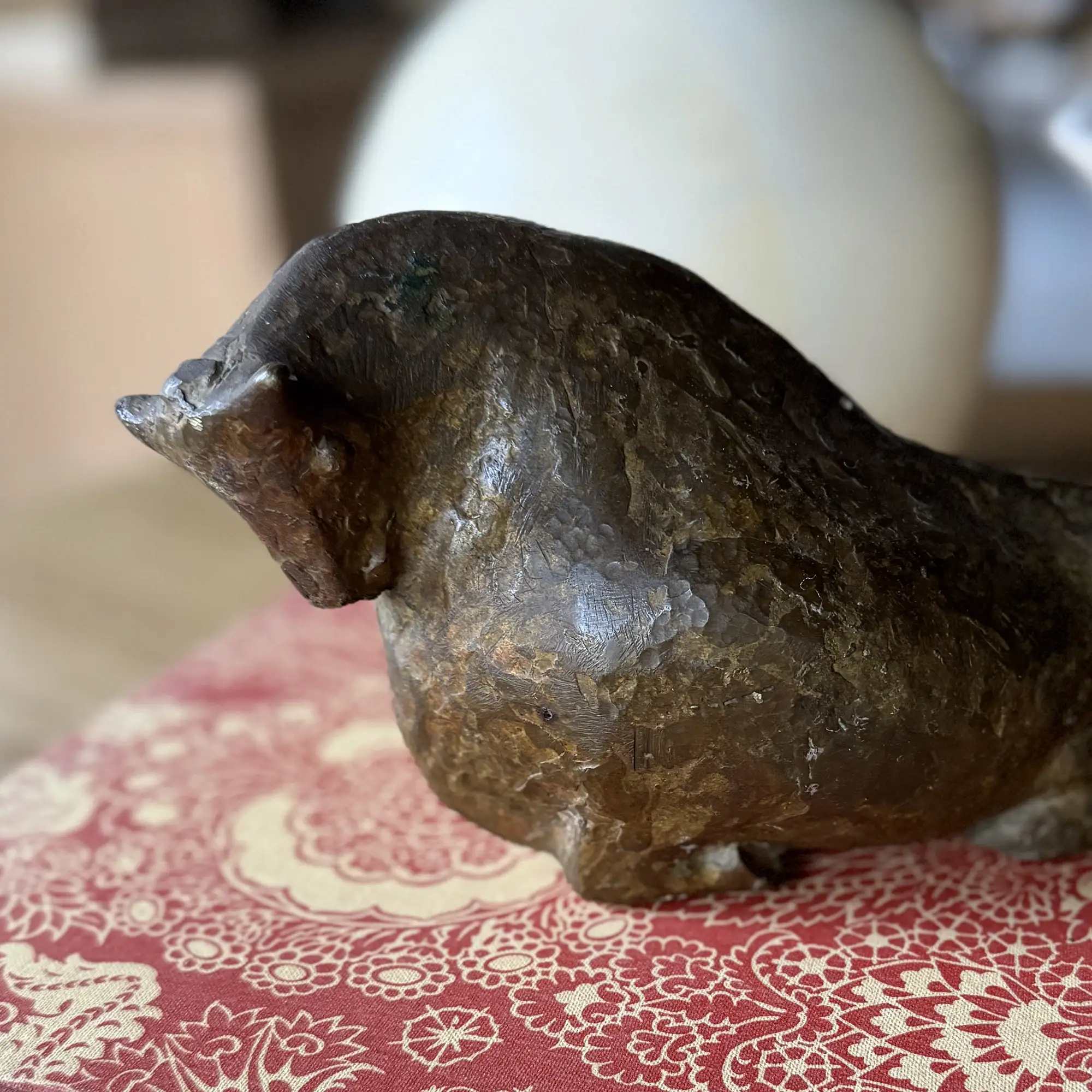 Beautiful Bronze Bull Sculpture by Gerhard Marcks - Image 2