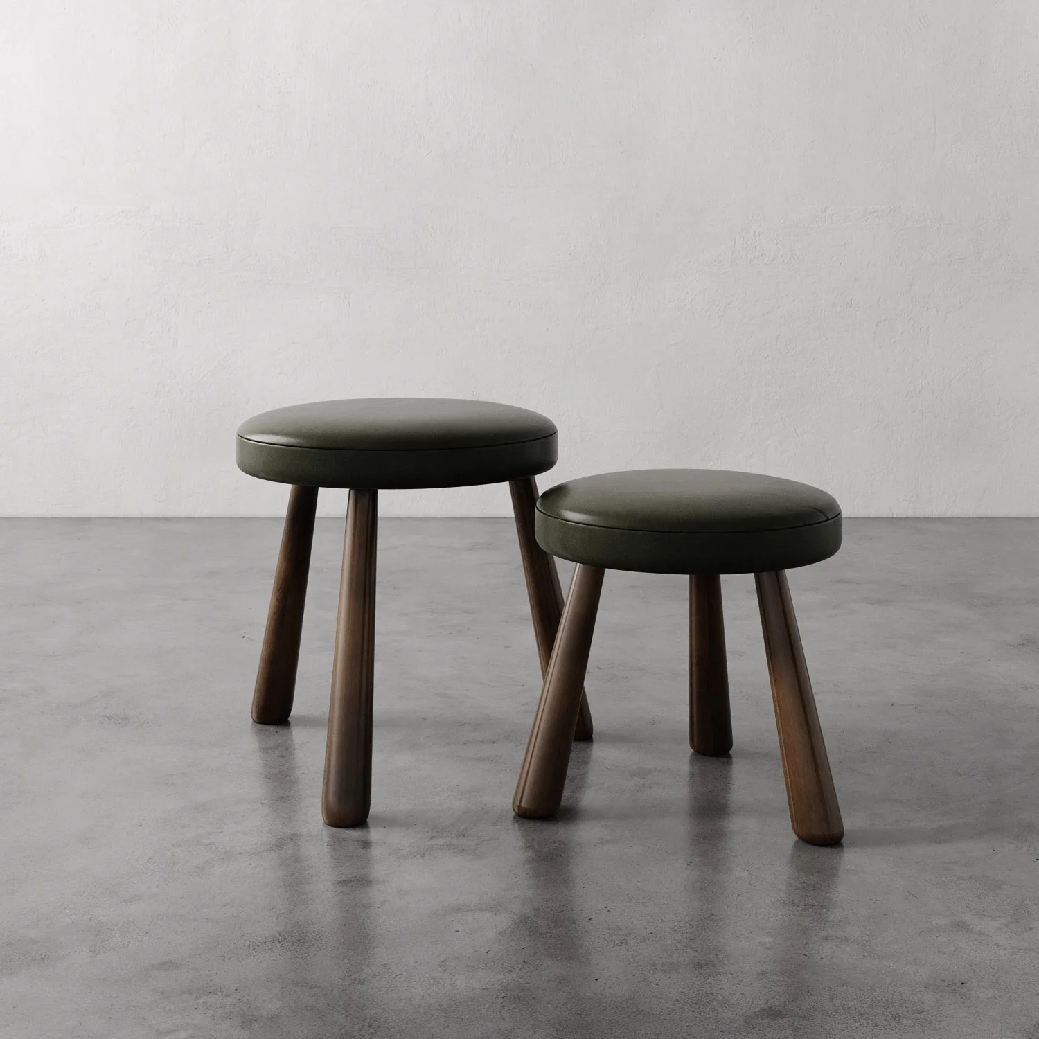 Madeleine Leather Stool - Image 8