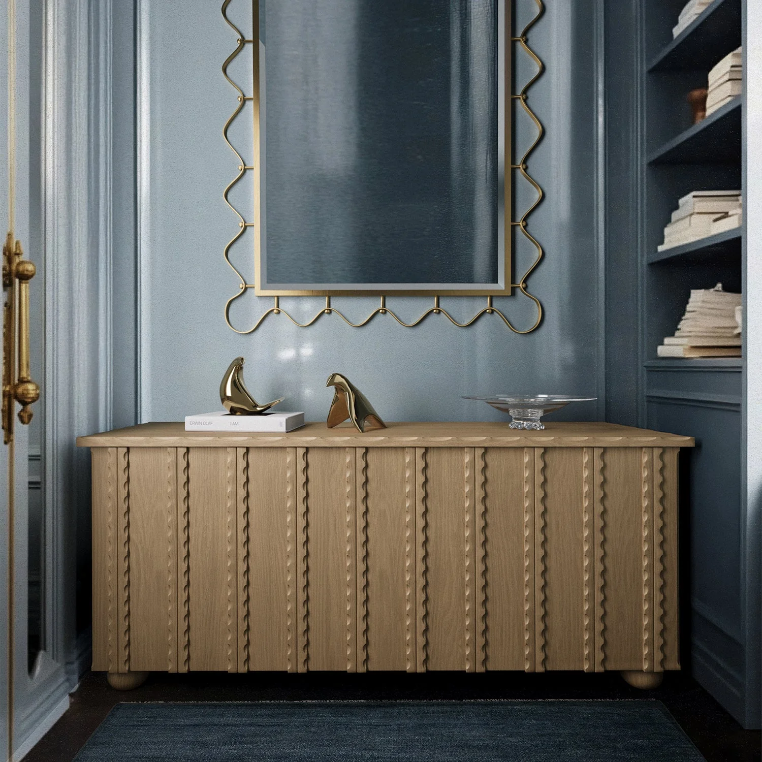 Marchand 4-Door Cabinet - Image 7