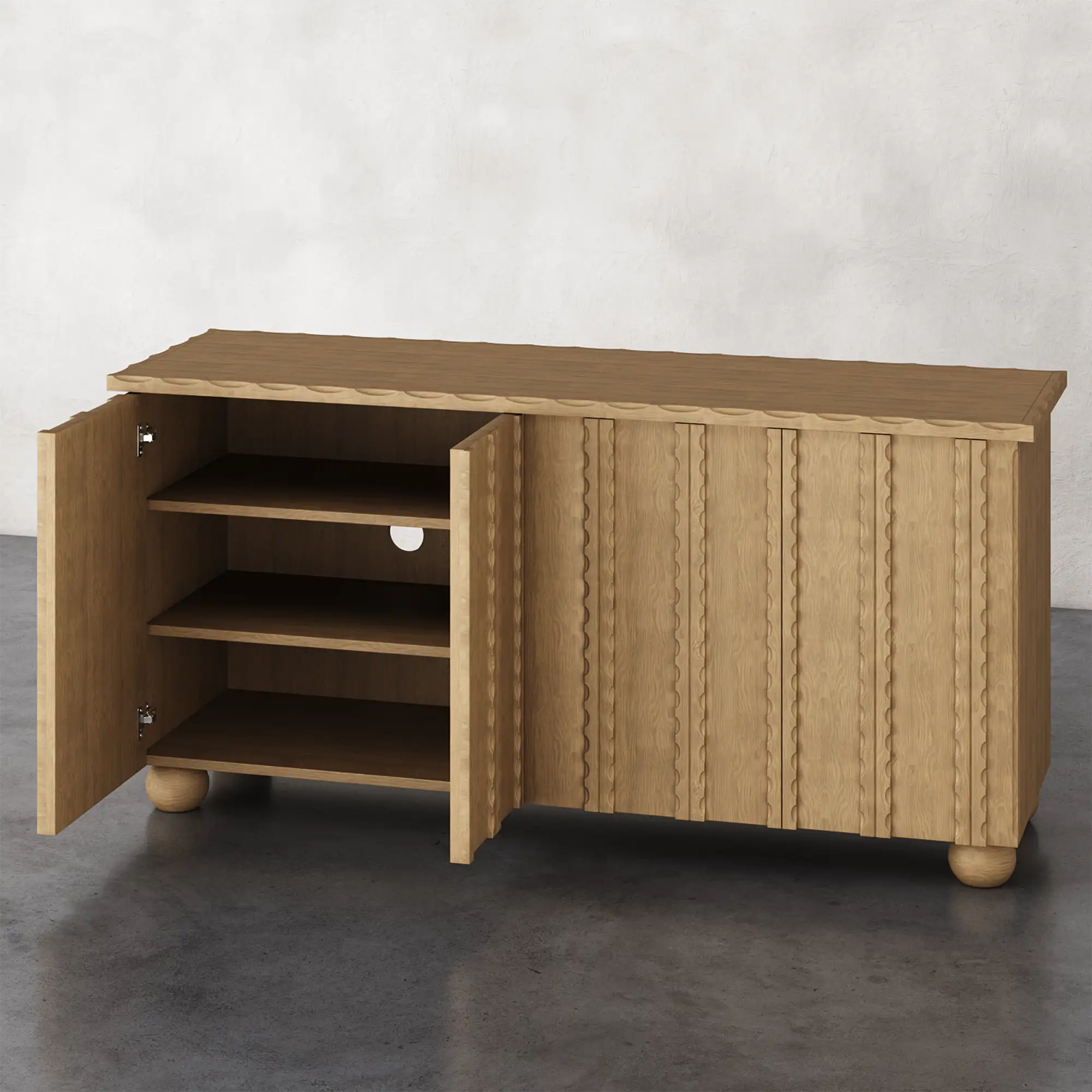 Marchand 4-Door Cabinet - Image 8