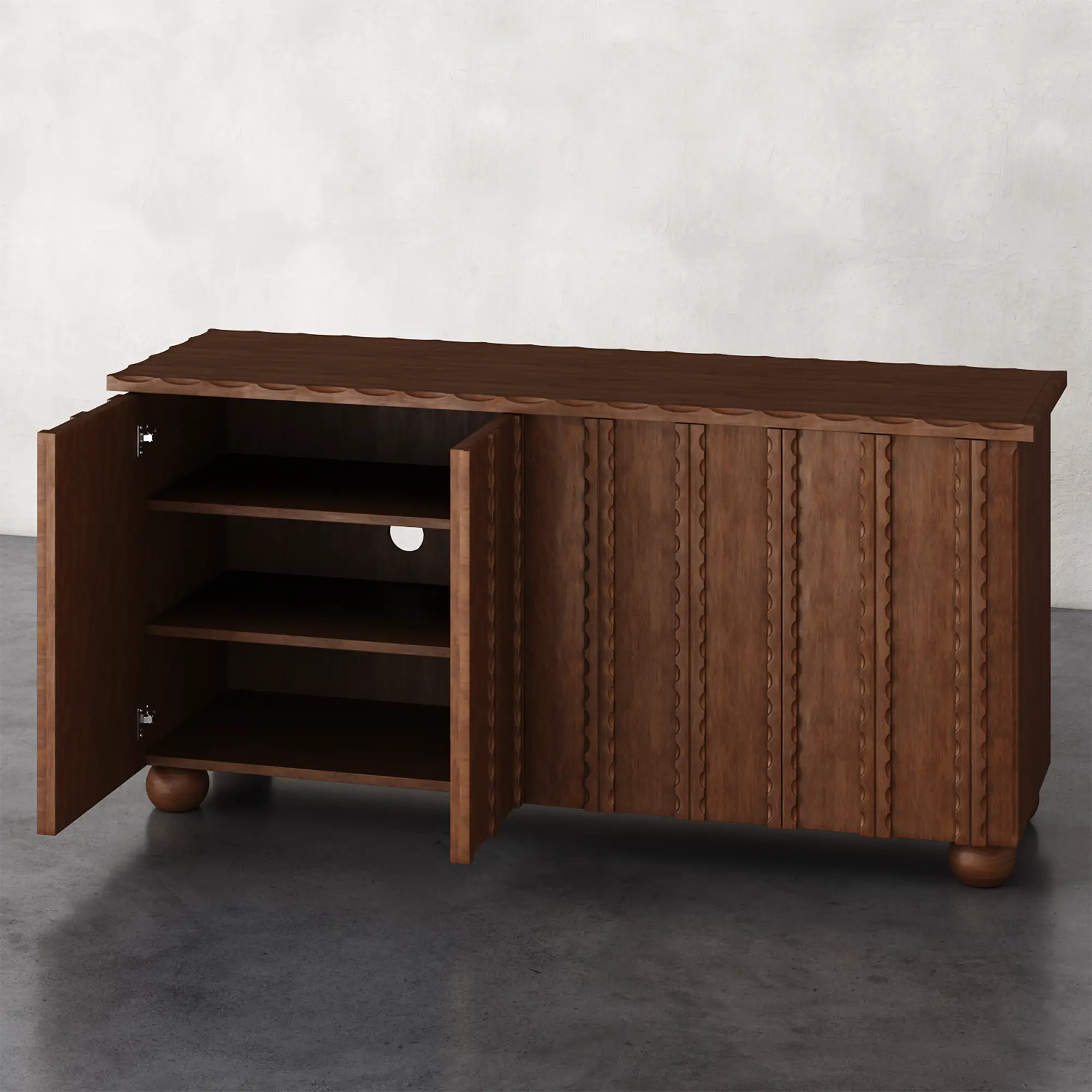 Marchand 4-Door Cabinet - Image 9