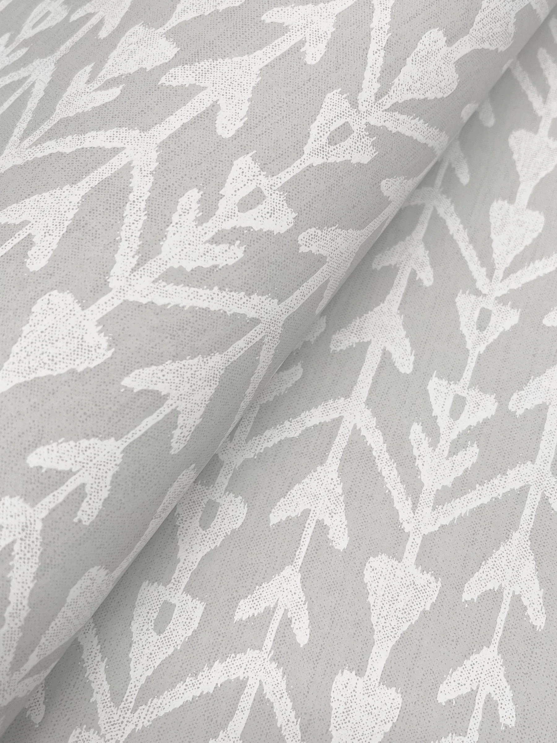 Martigue Stripe Grey Wallpaper - Image 3