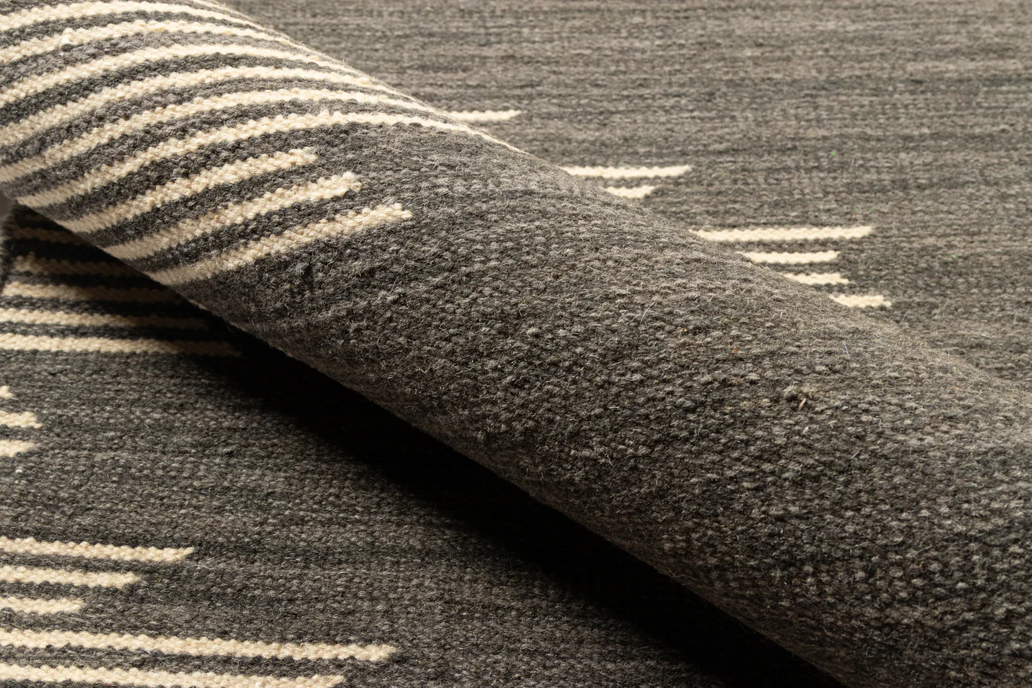 Metlili Missira Rug, Charcoal - Image 3
