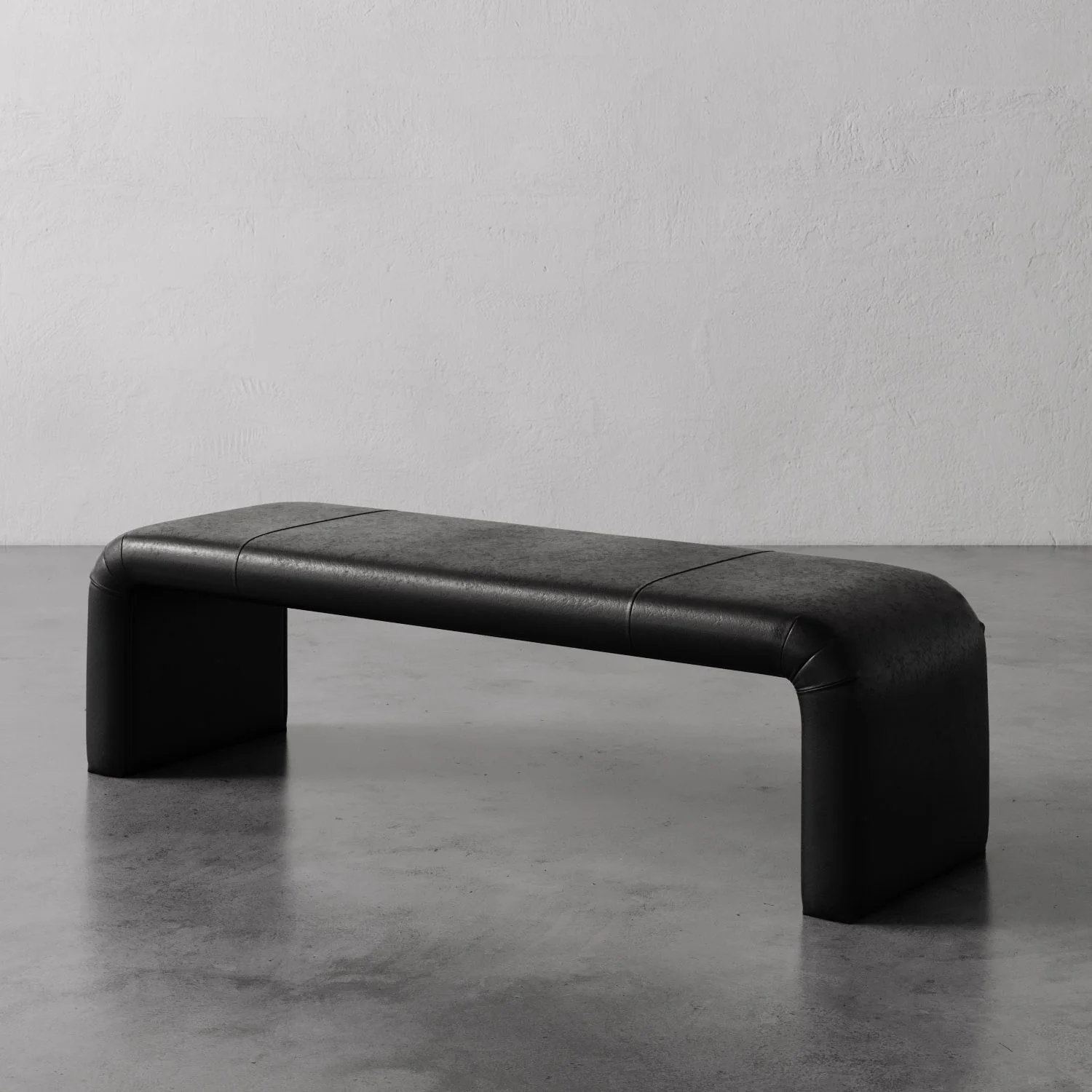 Nadia Leather Bench - Image 10